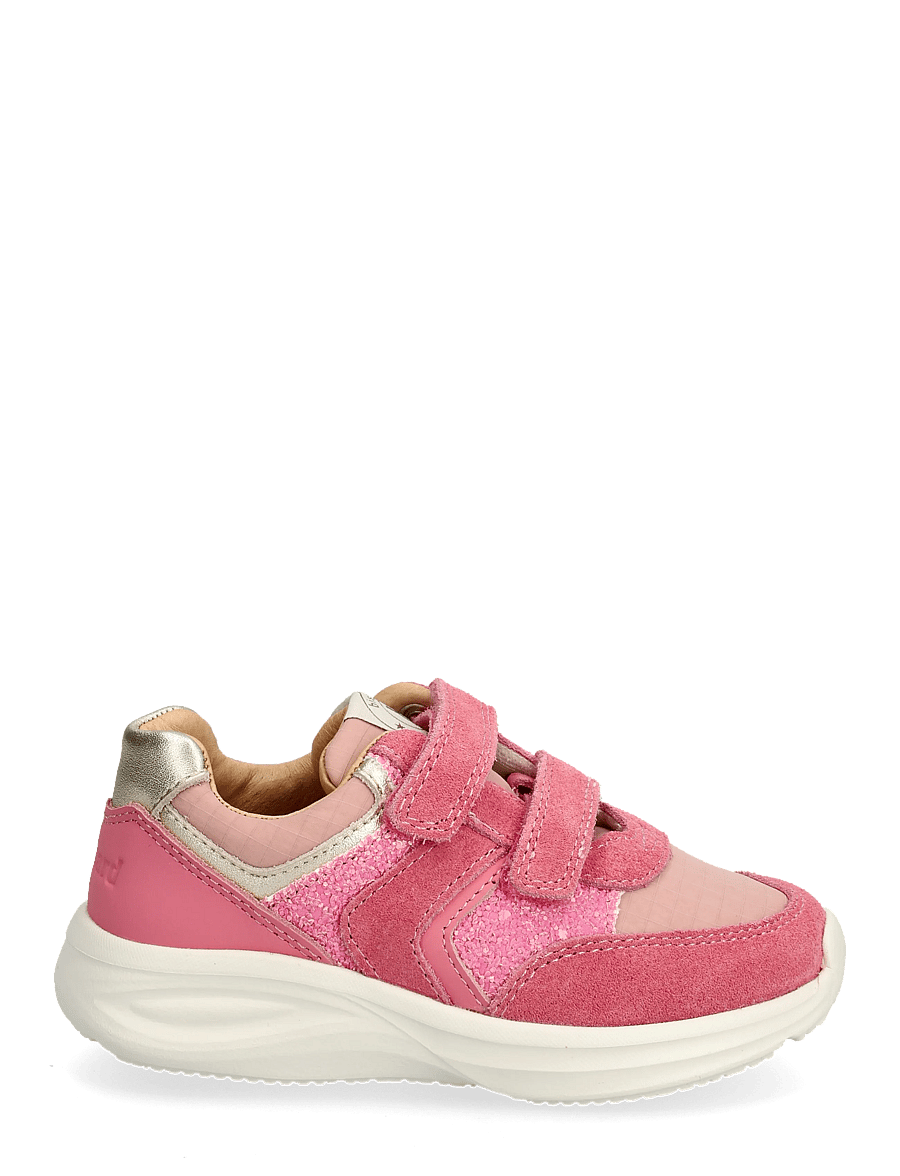 Bisgaard - bisgaard yuki glitter - niedriger schnitt - pink - 1