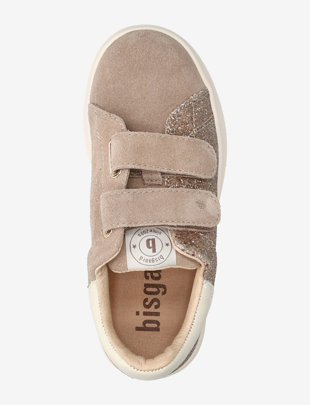 Bisgaard - bisgaard renee glitter - lave sneakers - taupe glitter - 3
