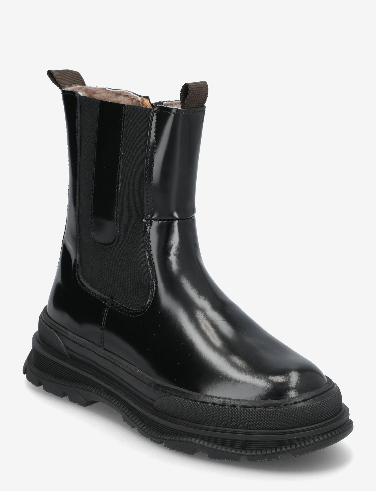 Bisgaard - bisgaard mila lamb - herbstschuhe - black polido - 0