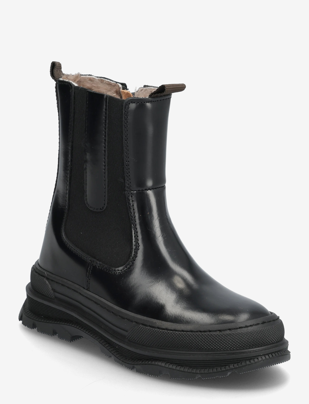 Bisgaard - bisgaard mila lamb - herbstschuhe - black polido - 0