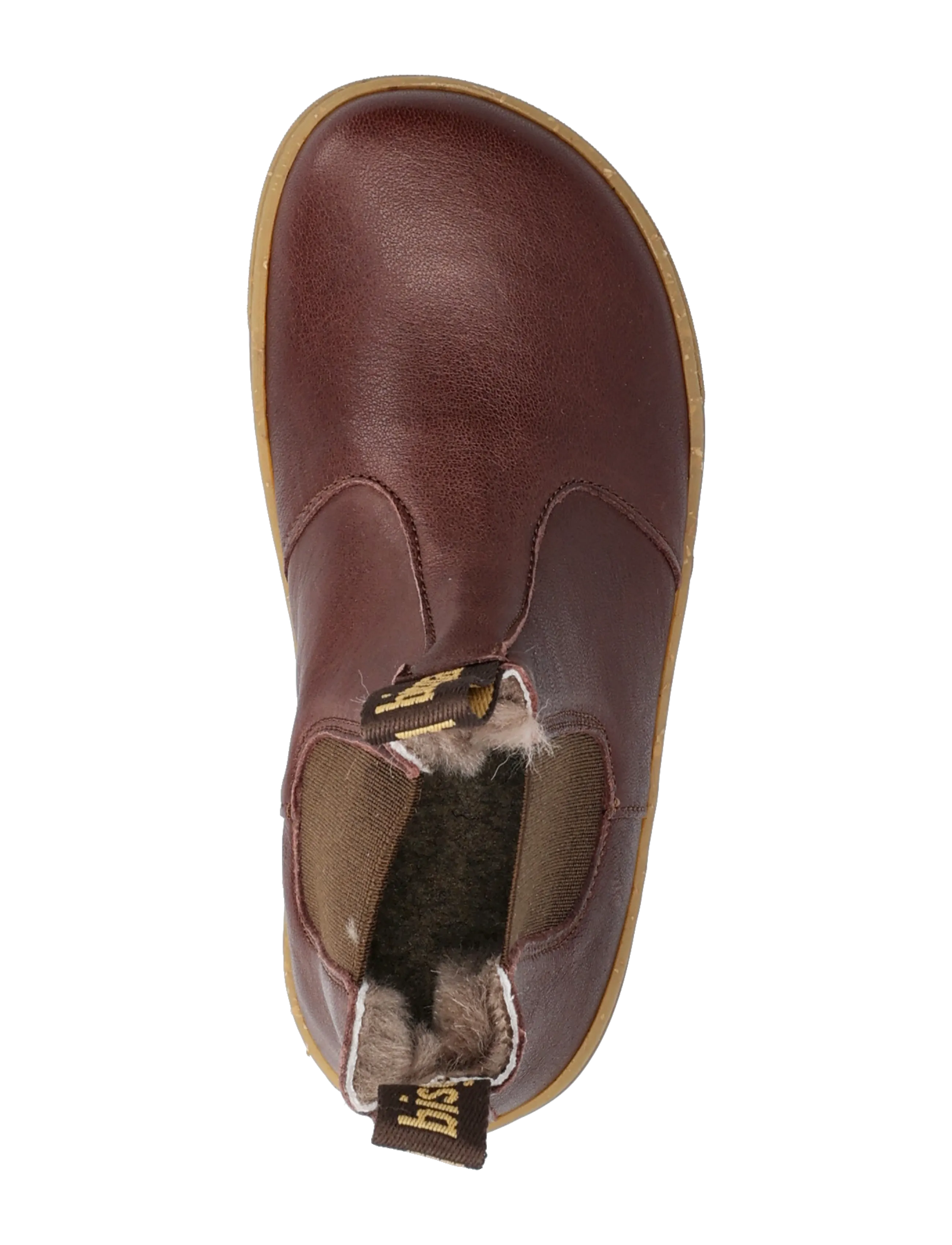 Bisgaard - bisgaard barefoot ene lamb - najaarsschoenen - dark brown - 3