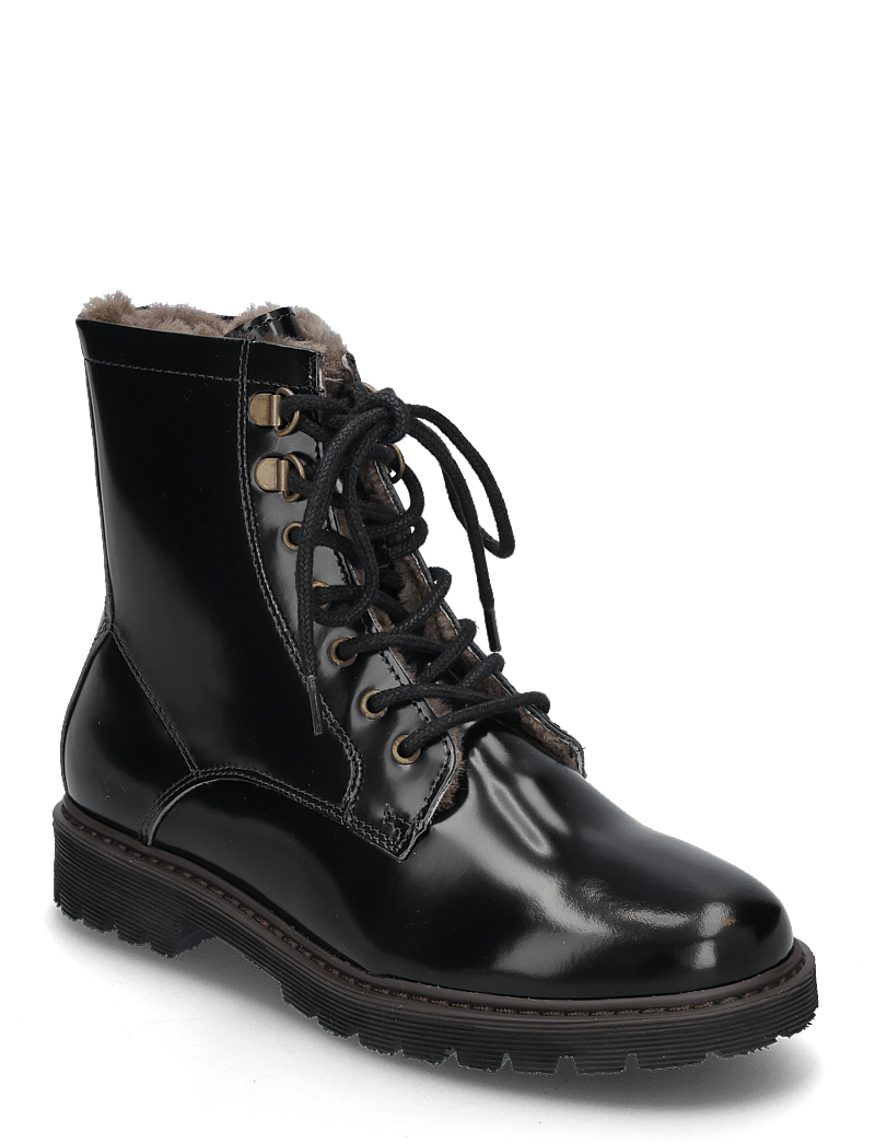 Bisgaard - bisgaard maia lamb - winterlaarzen - black polido - 0