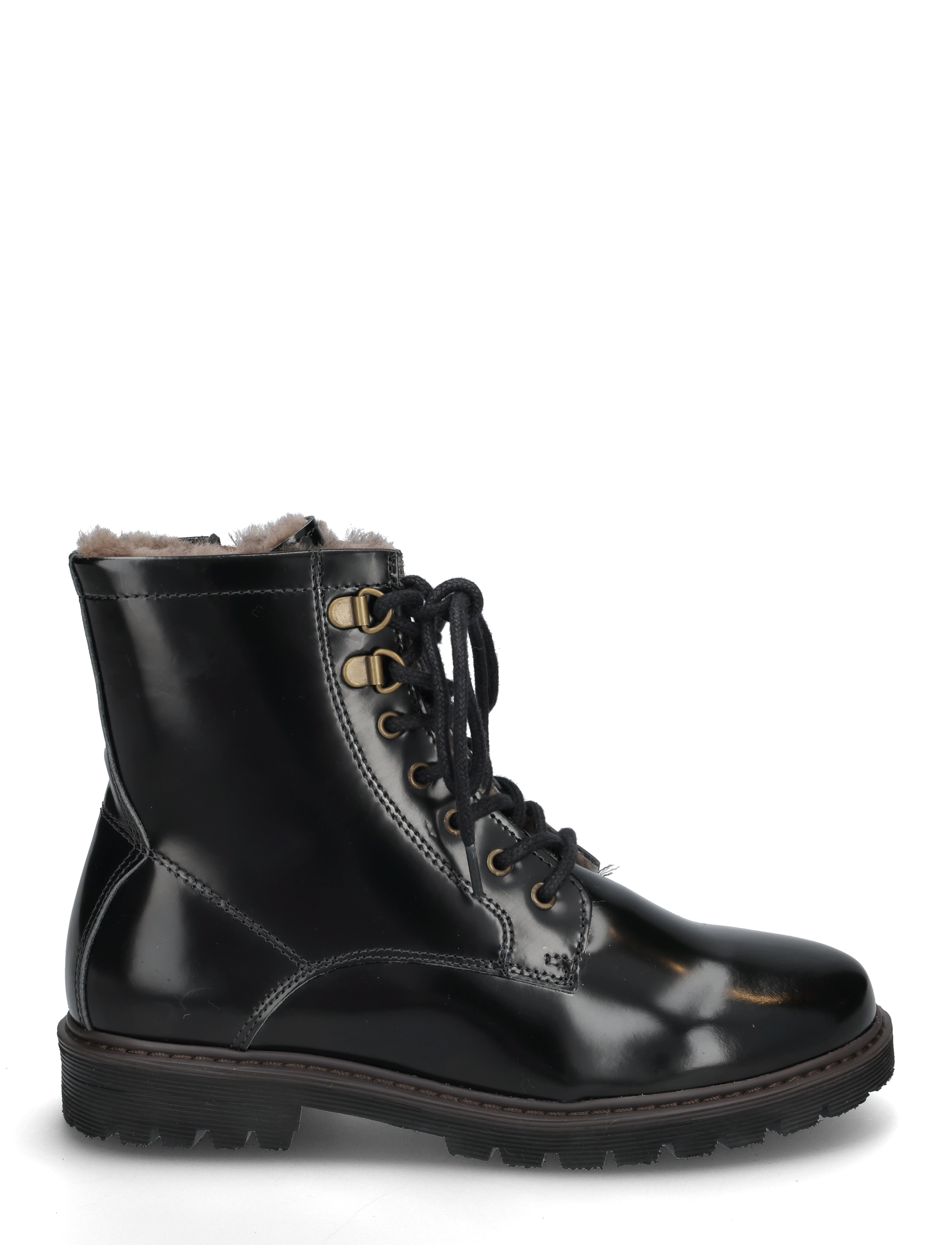 Bisgaard - bisgaard maia lamb - høstsko - black polido - 1