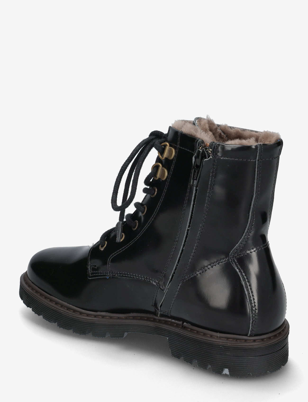 Bisgaard - bisgaard maia lamb - höstskor - black polido - 2