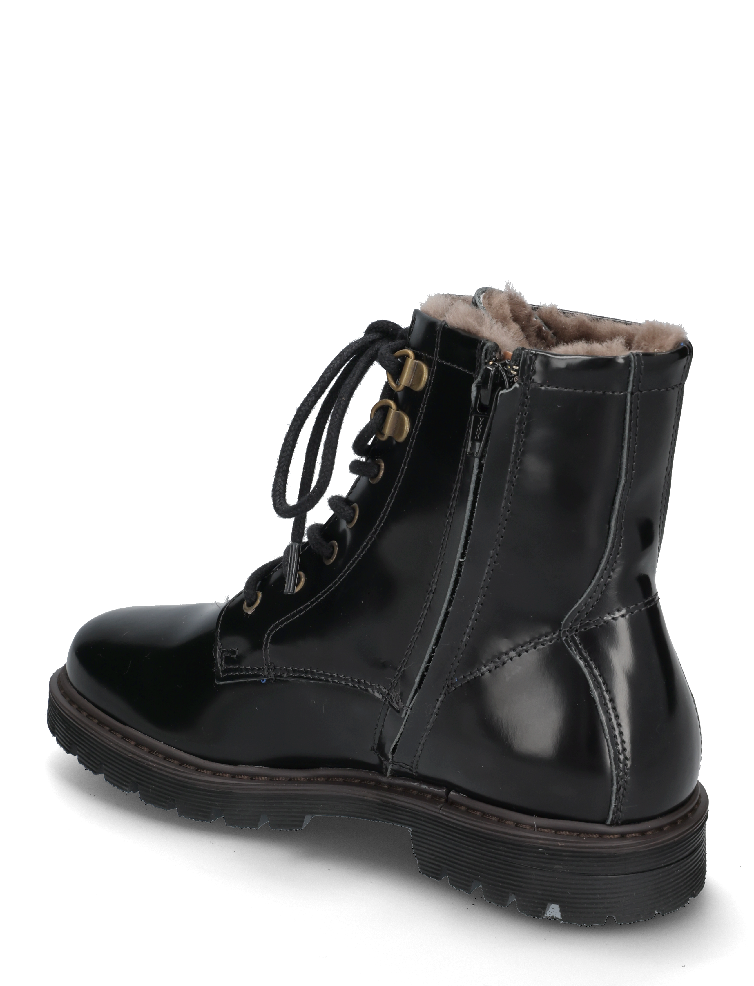 Bisgaard - bisgaard maia lamb - høstsko - black polido - 2