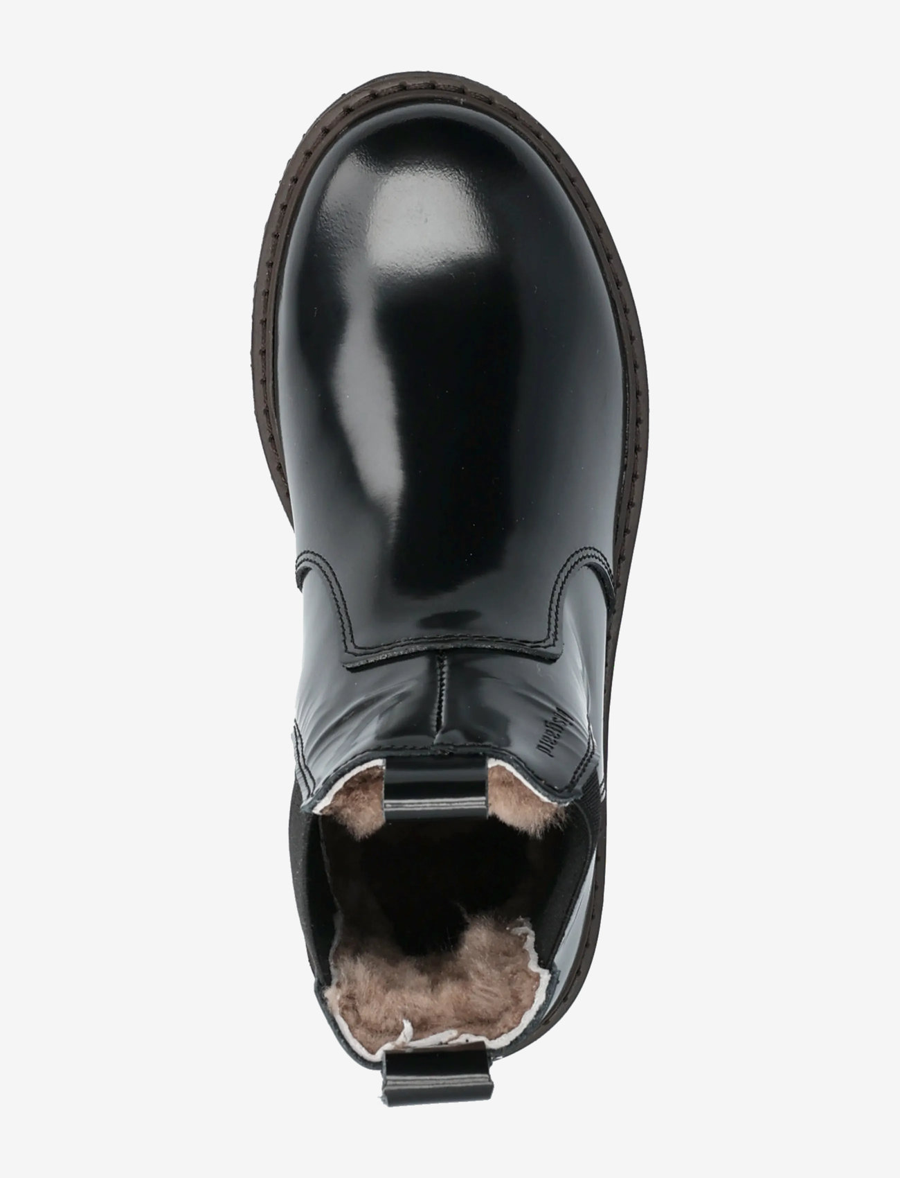 Bisgaard - bisgaard neel lamb - efterårssko - black polido - 3