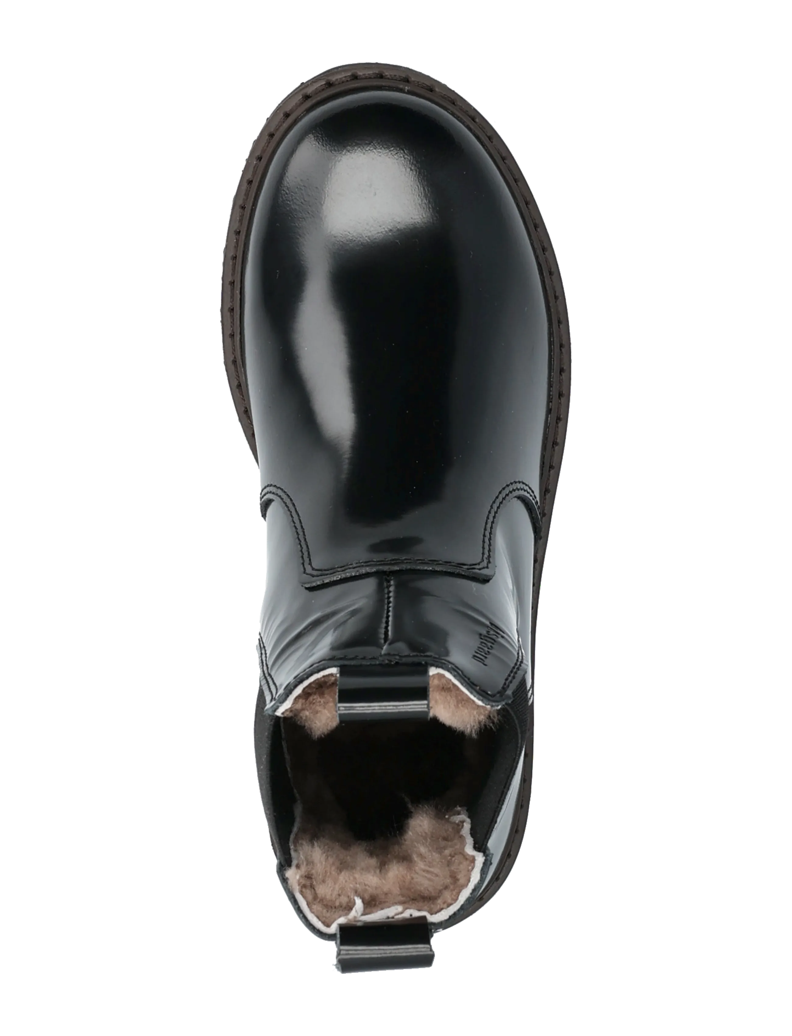 Bisgaard - bisgaard neel lamb - fall shoes - black polido - 3