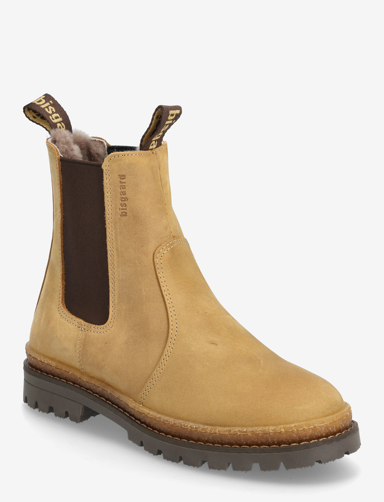 Bisgaard - bisgaard neo lamb - herbstschuhe - camel - 0