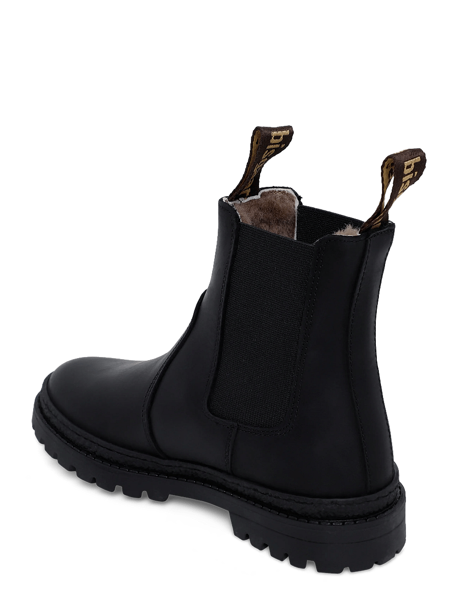 Bisgaard - bisgaard neo lamb - vinterstövlar - rustic black - 2