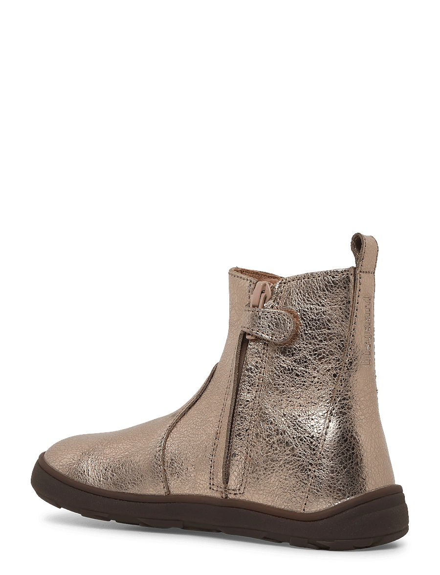Bisgaard - bisgaard barefoot runa - vinterstövlar - rose gold - 1