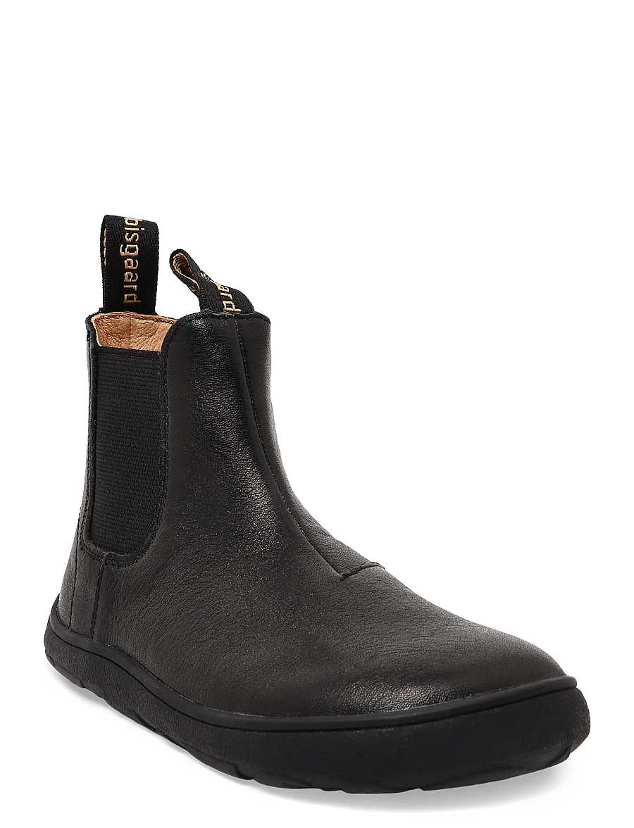 Bisgaard - bisgaard barefoot bruno - vinterstøvler - black - 0