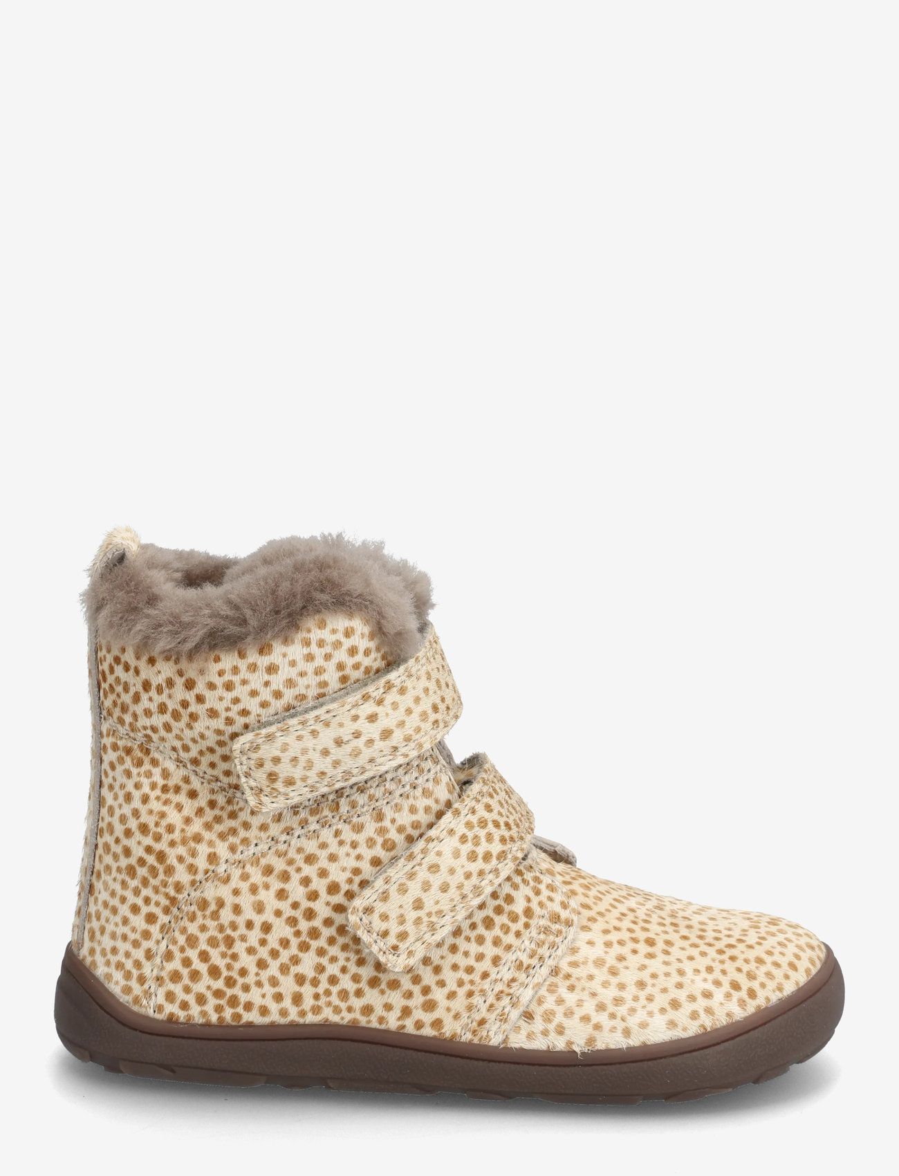 Bisgaard - bisgaard barefoot emil lamb - sügisjalanõud - brown dots - 1