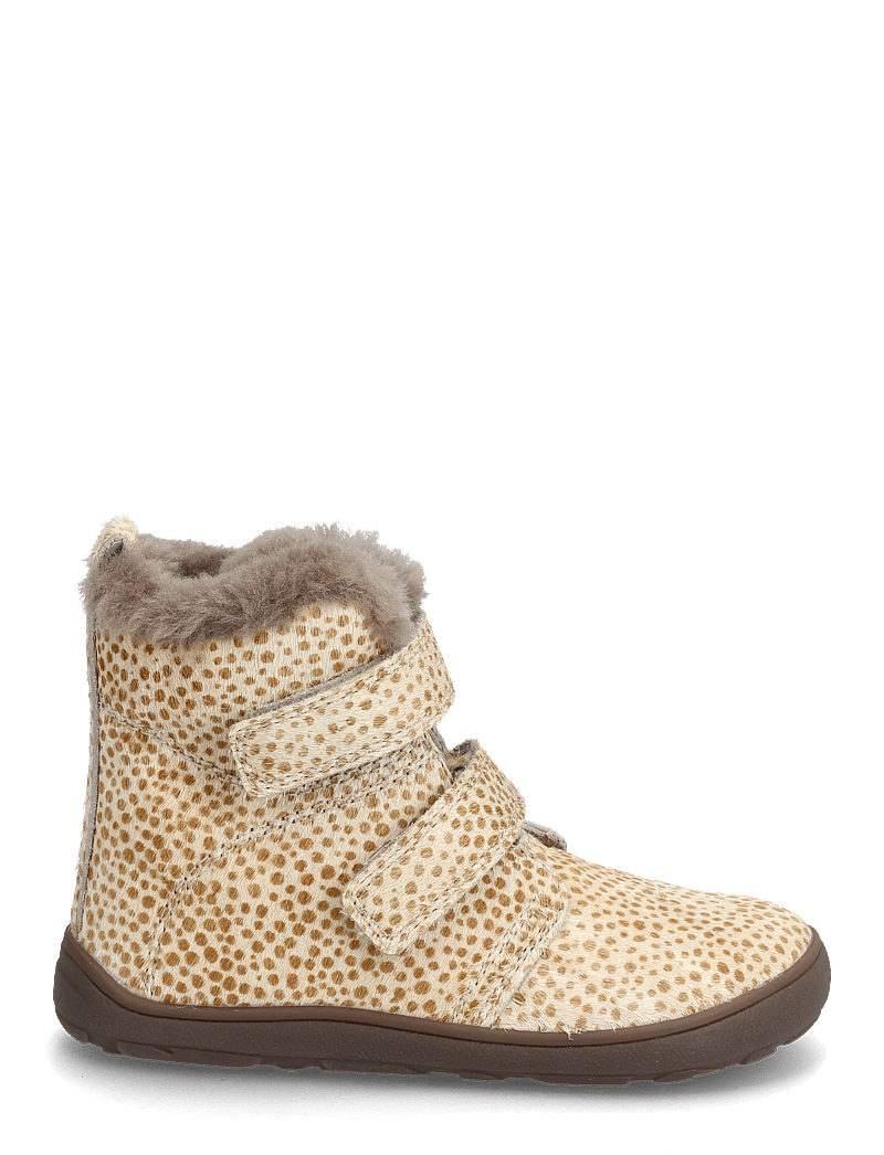 Bisgaard - bisgaard barefoot emil lamb - barfodssko - brown dots - 2