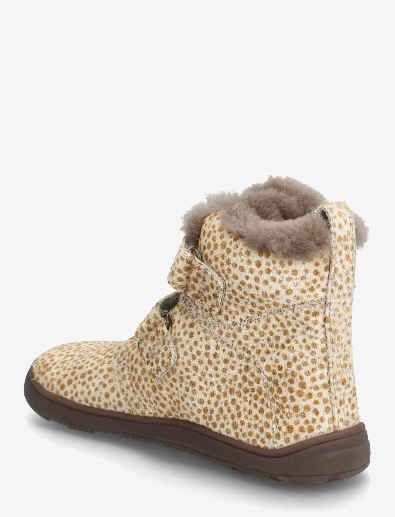 Bisgaard - bisgaard barefoot emil lamb - sügisjalanõud - brown dots - 2