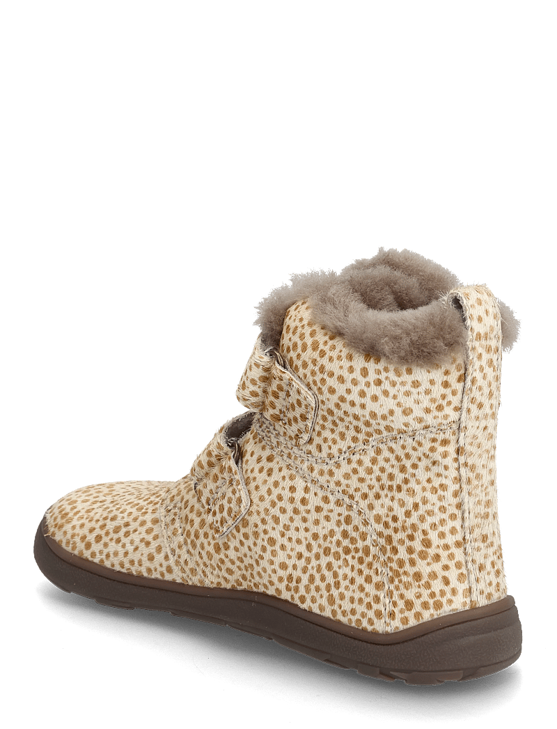 Bisgaard - bisgaard barefoot emil lamb - barfodssko - brown dots - 3