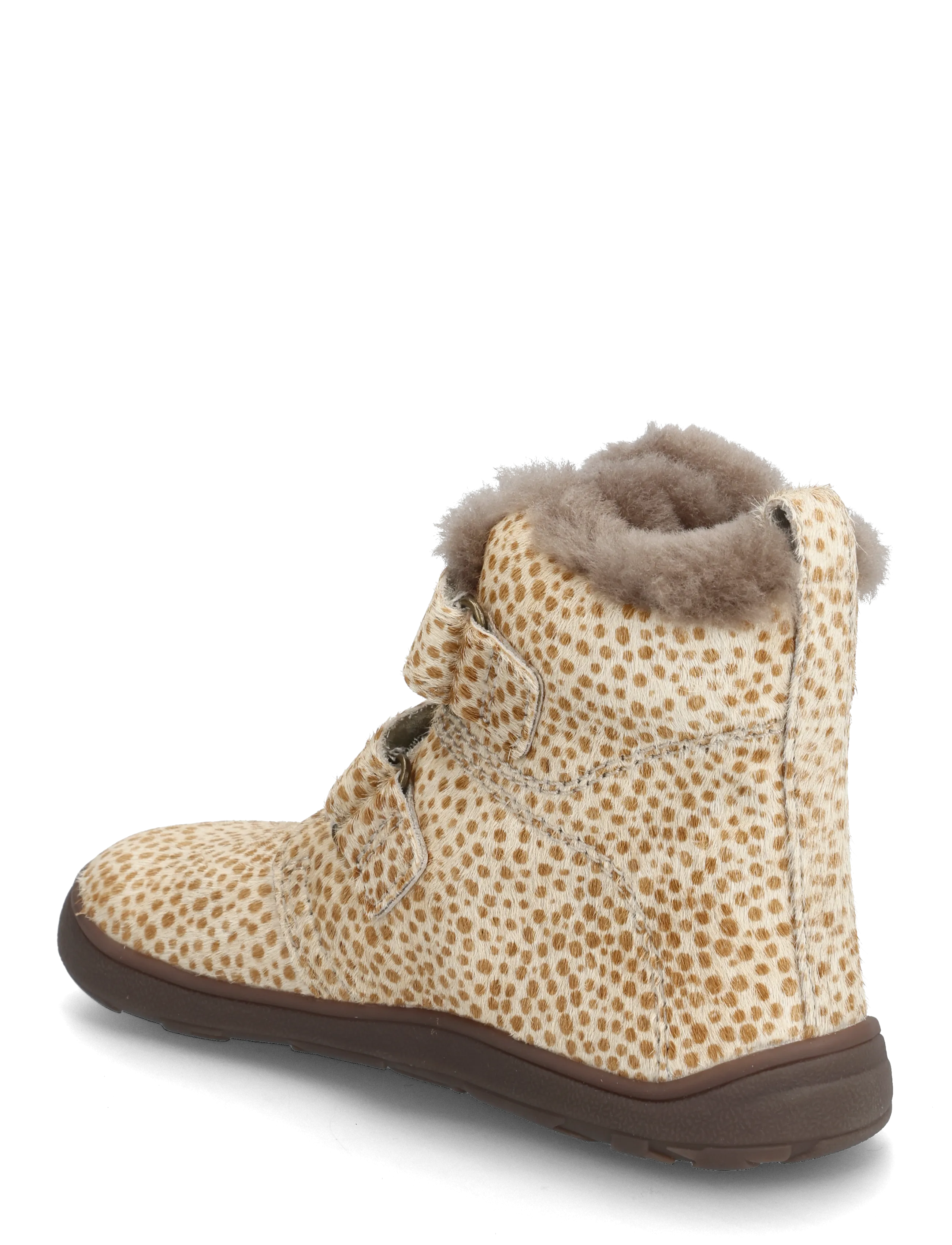Bisgaard - bisgaard barefoot emil lamb - höstskor - brown dots - 3