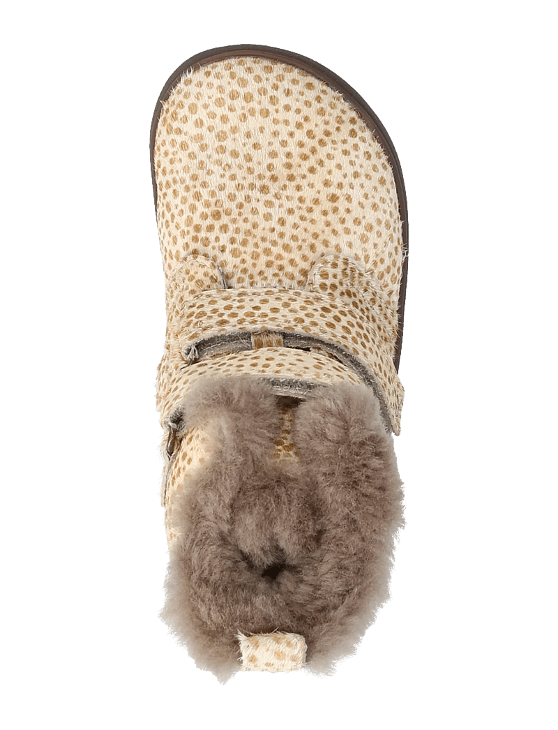 Bisgaard - bisgaard barefoot emil lamb - barfodssko - brown dots - 4