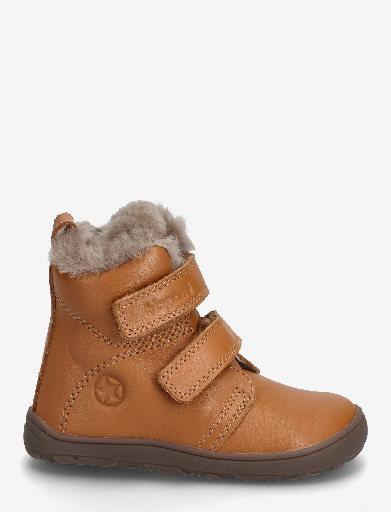 Bisgaard - bisgaard barefoot emil lamb - efterårssko - cognac - 1