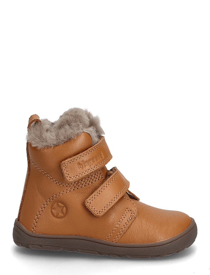 Bisgaard - bisgaard barefoot emil lamb - barfußschuhe - cognac - 1