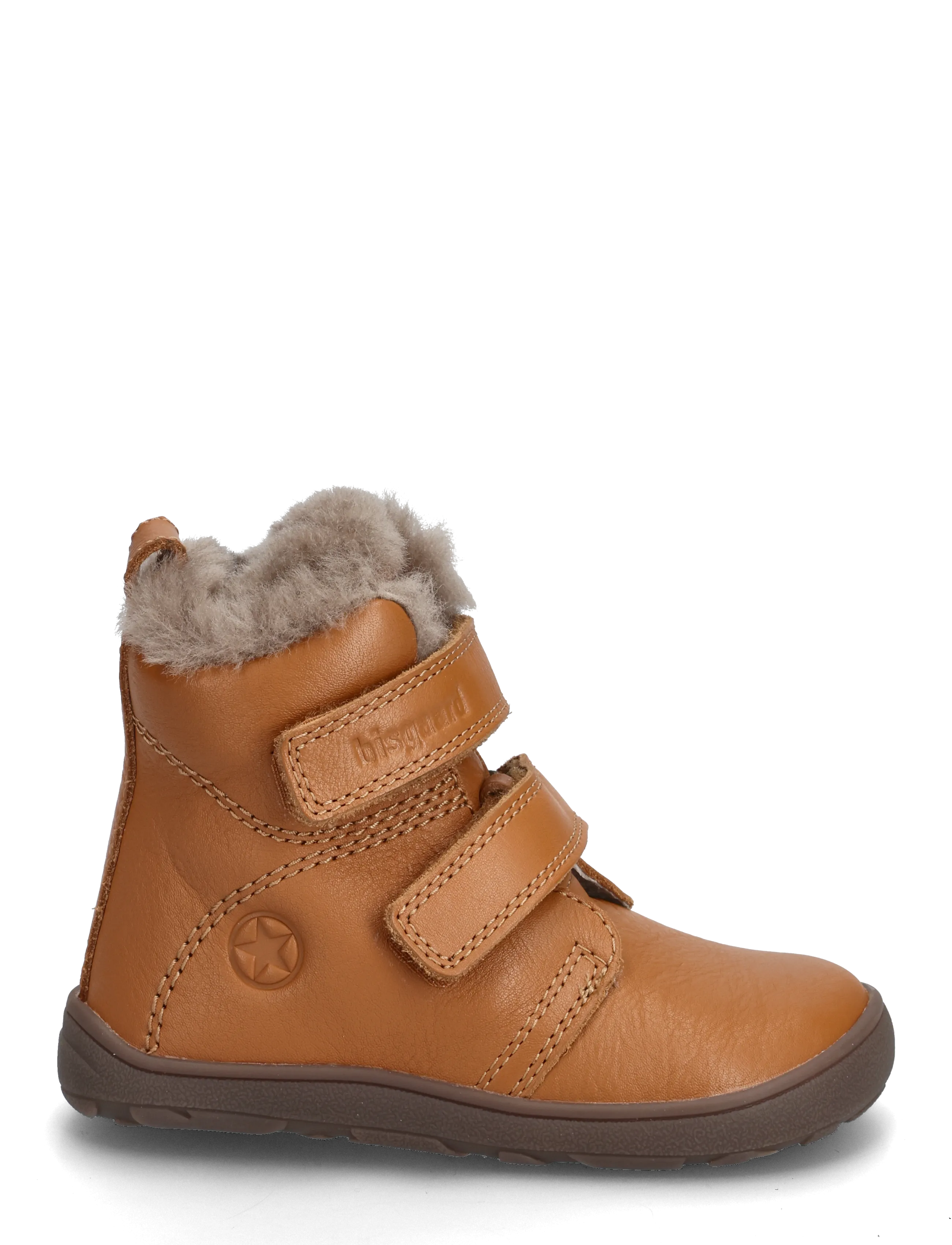 Bisgaard - bisgaard barefoot emil lamb - herbstschuhe - cognac - 1