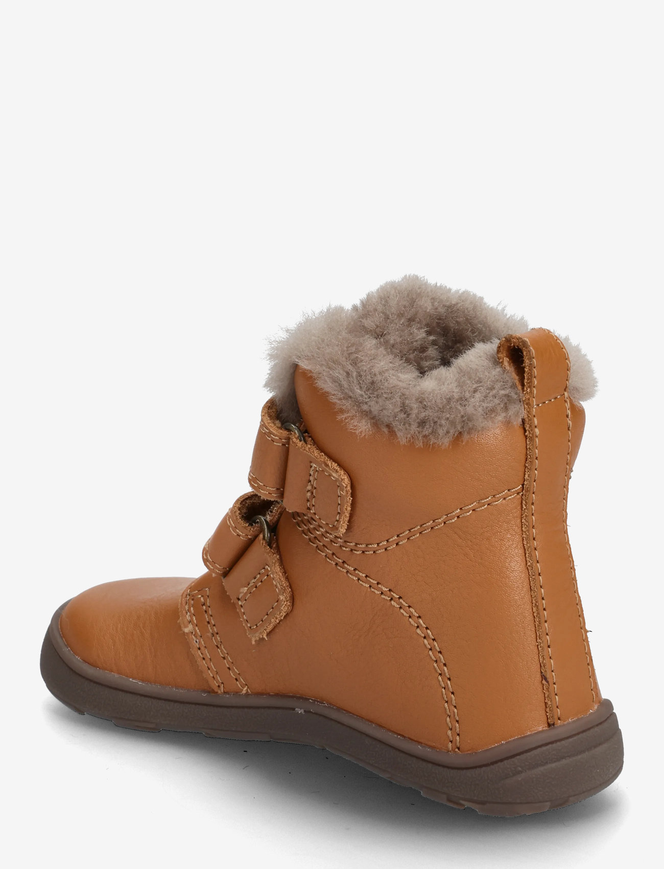 Bisgaard - bisgaard barefoot emil lamb - efterårssko - cognac - 2