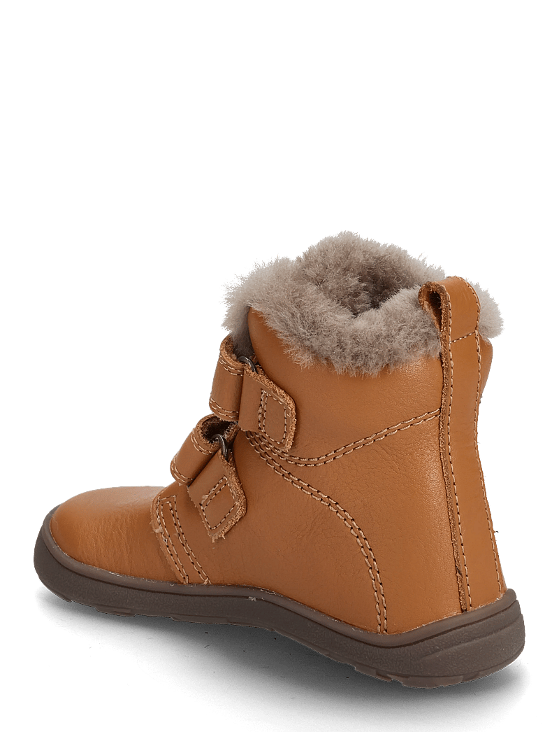 Bisgaard - bisgaard barefoot emil lamb - barfußschuhe - cognac - 2