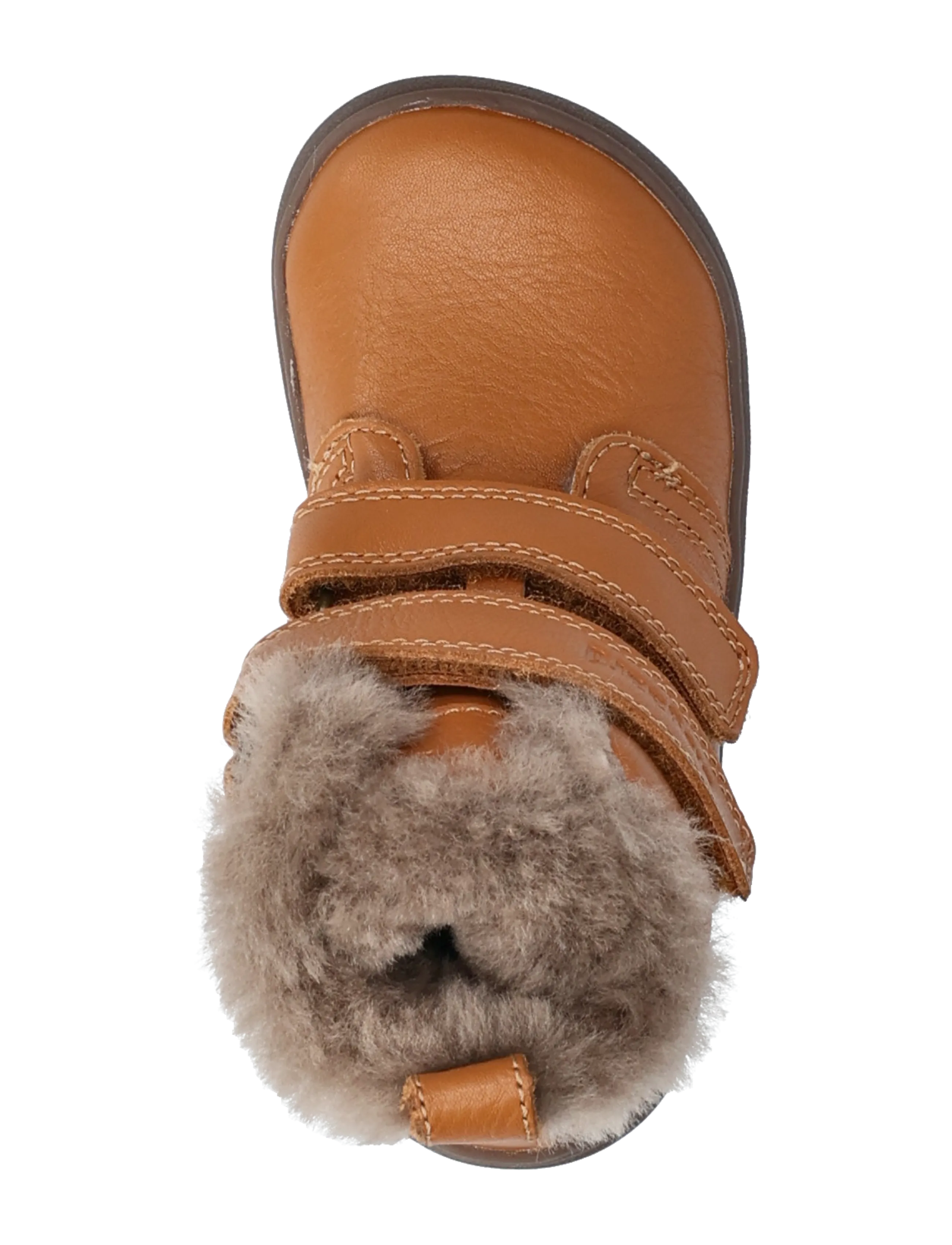 Bisgaard - bisgaard barefoot emil lamb - herbstschuhe - cognac - 3