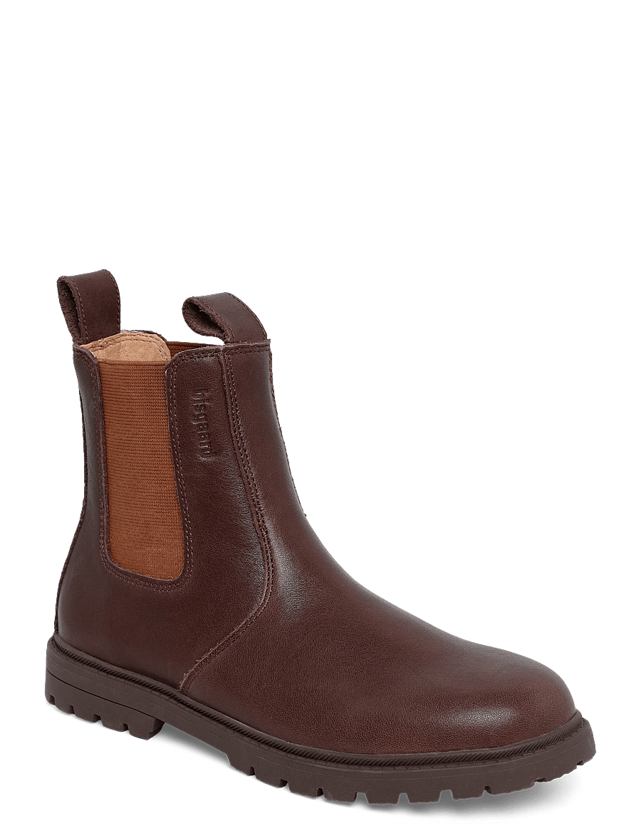 Bisgaard - bisgaard pippi - støvler - dark brown - 0
