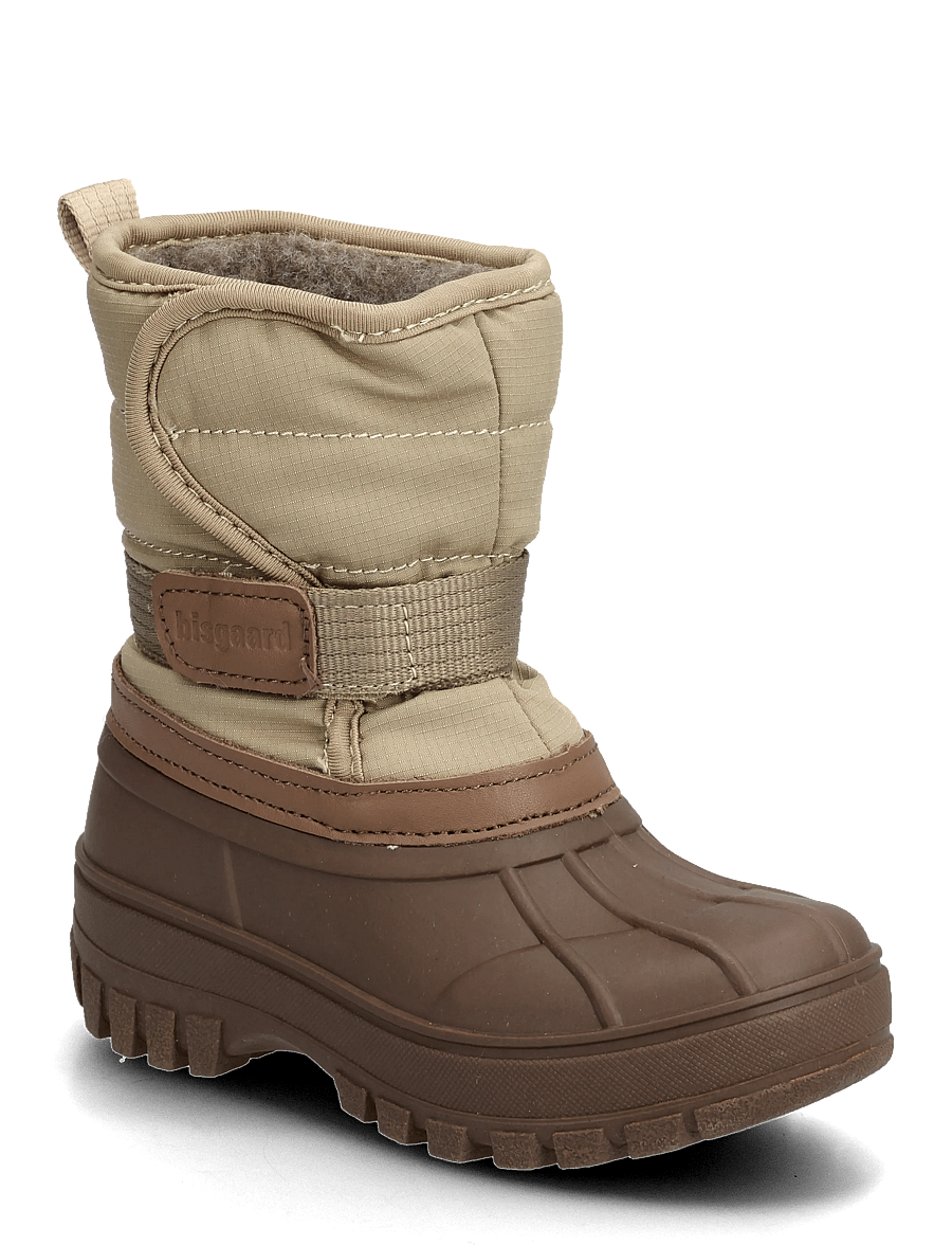 Bisgaard - bisgaard pacson - vinterstøvler - khaki - 0