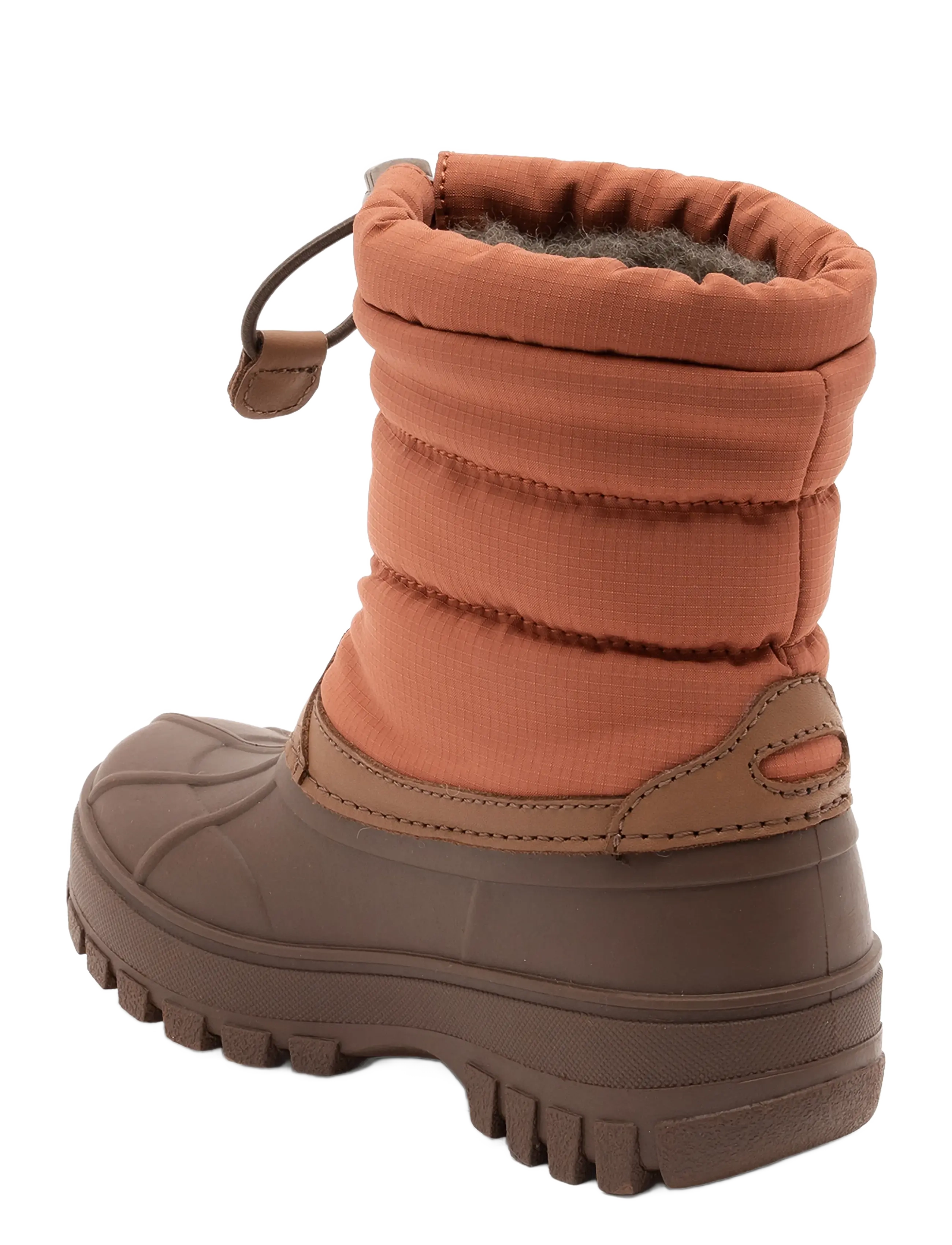 Bisgaard - bisgaard lux - gefütterte gummistiefel - brick - 1