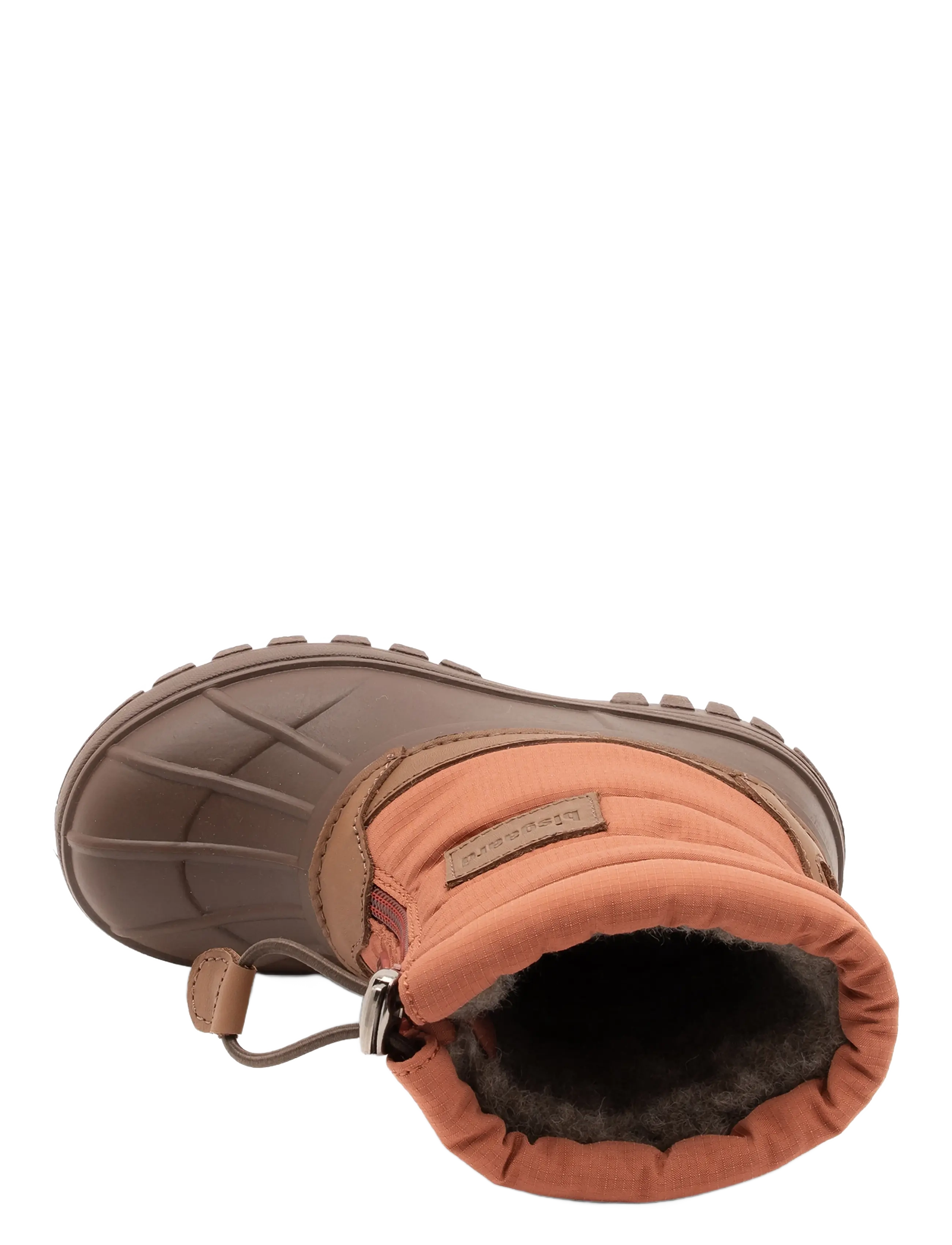 Bisgaard - bisgaard lux - gefütterte gummistiefel - brick - 2