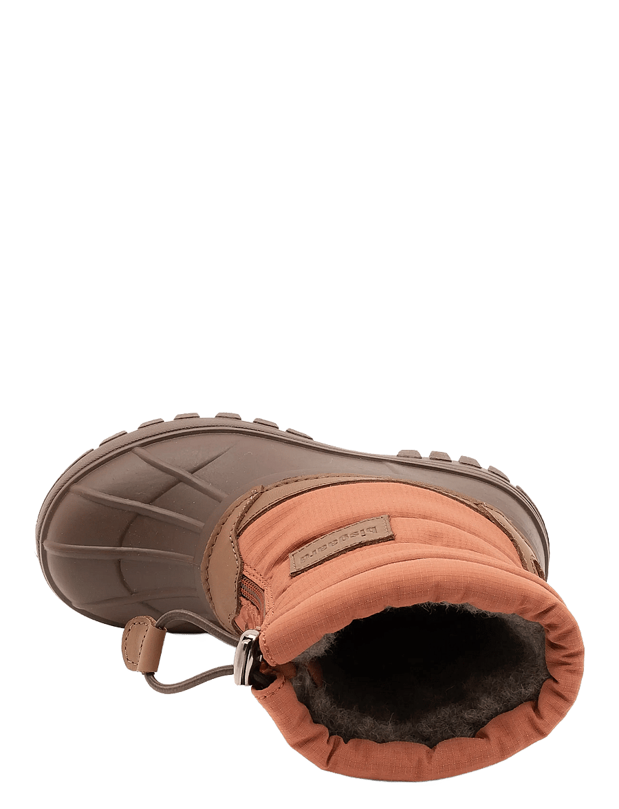 Bisgaard - bisgaard lux - gefütterte gummistiefel - brick - 2