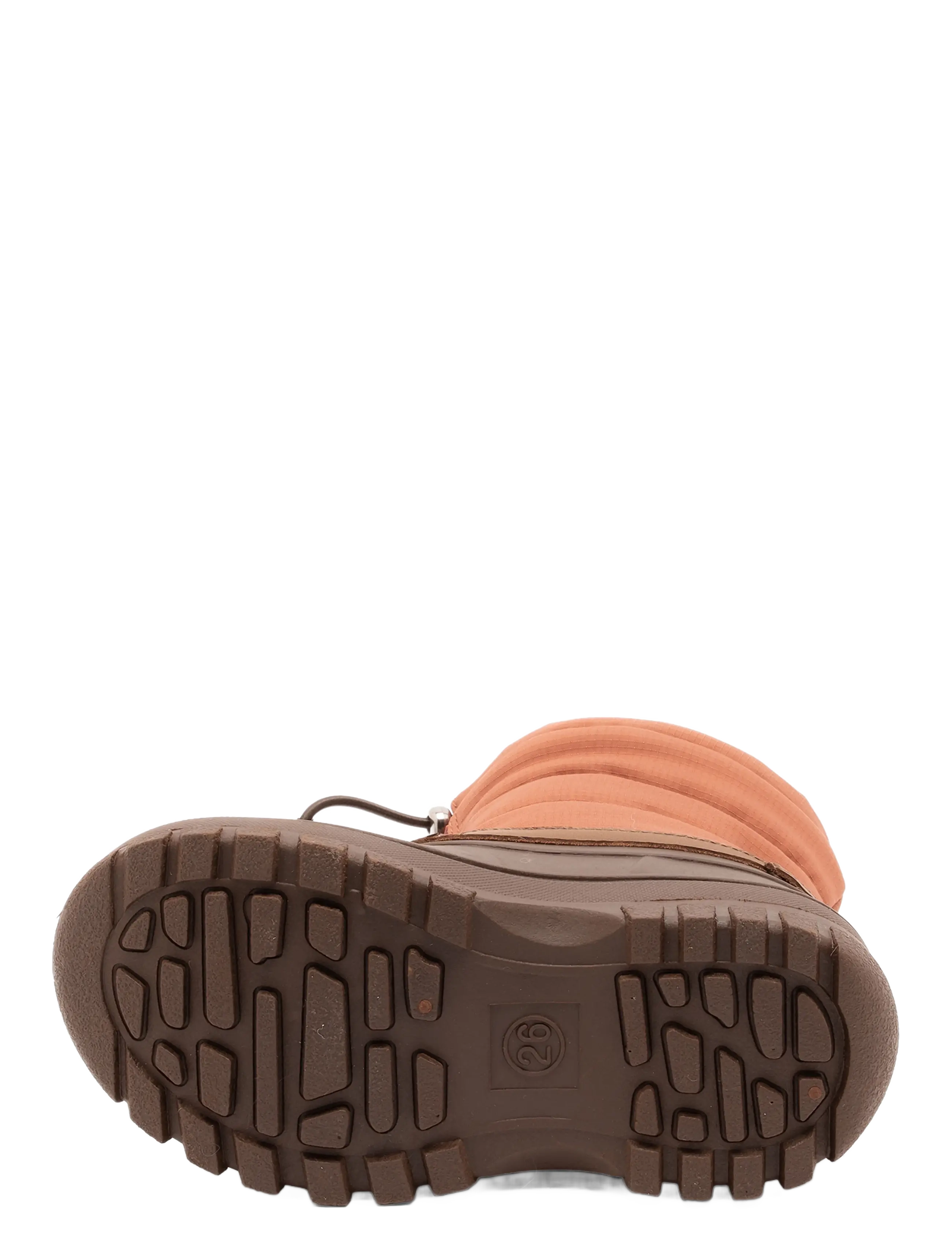 Bisgaard - bisgaard lux - gefütterte gummistiefel - brick - 3