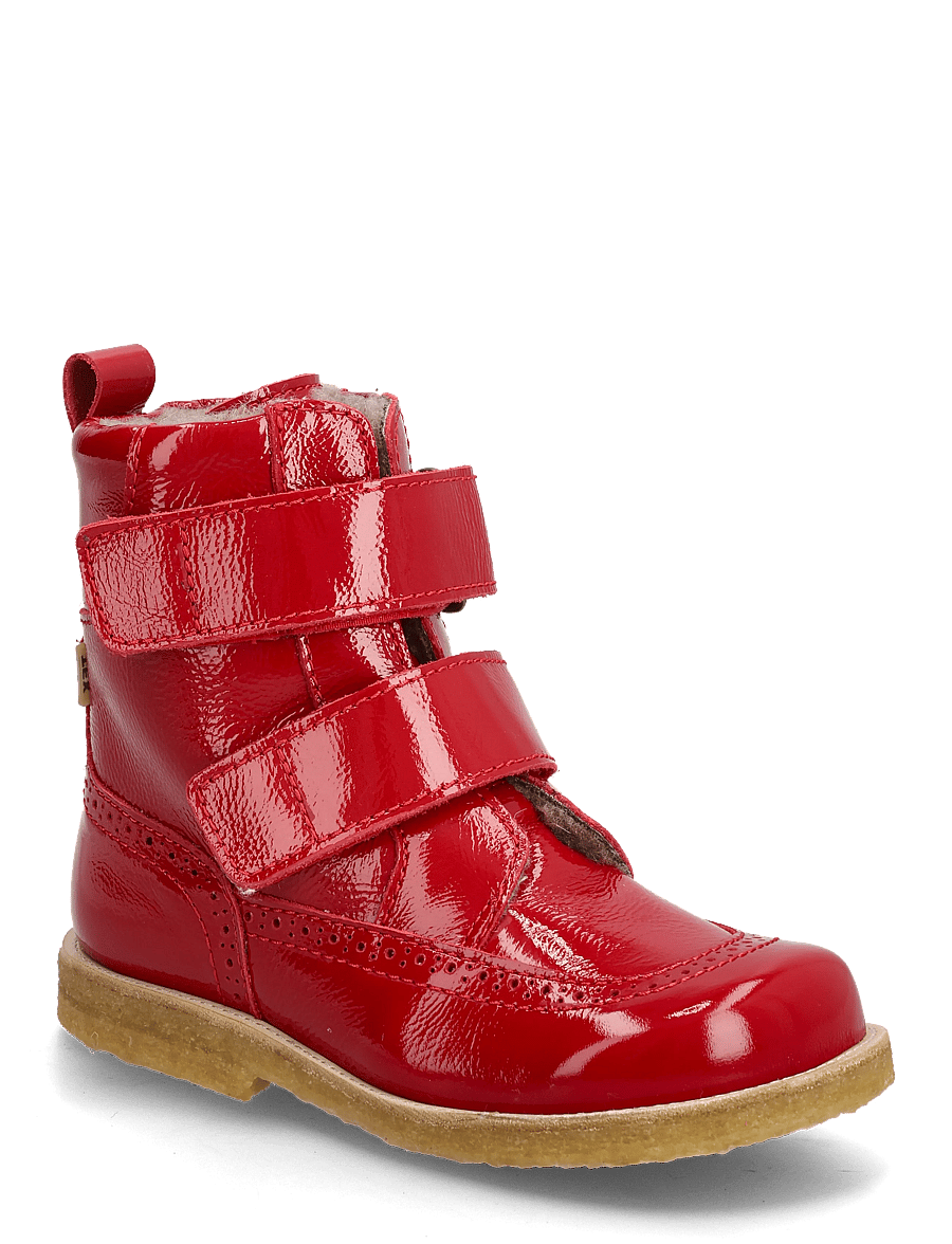 Bisgaard - bisgaard elba tex - winterstiefel - red patent - 0