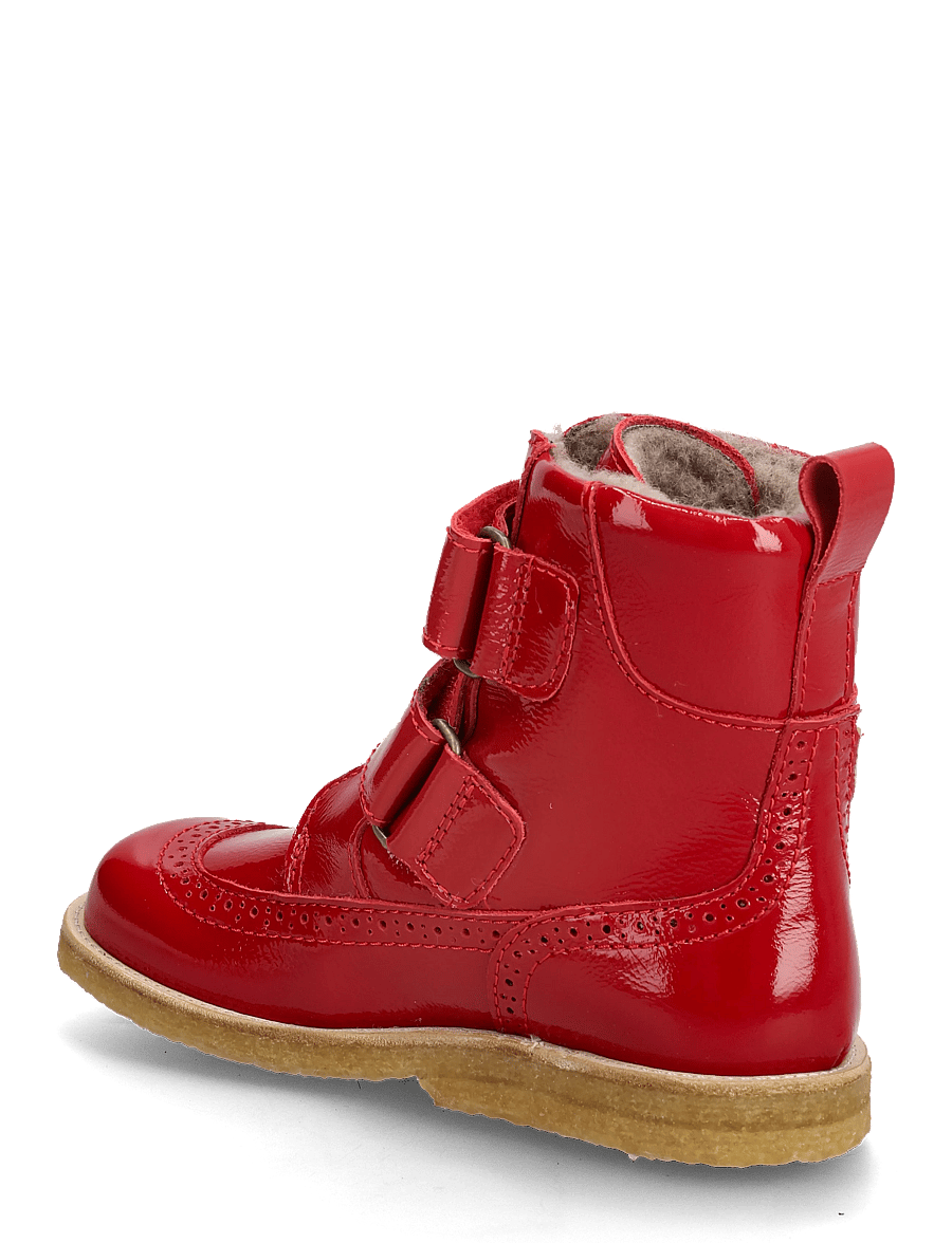 Bisgaard - bisgaard elba tex - winterstiefel - red patent - 2