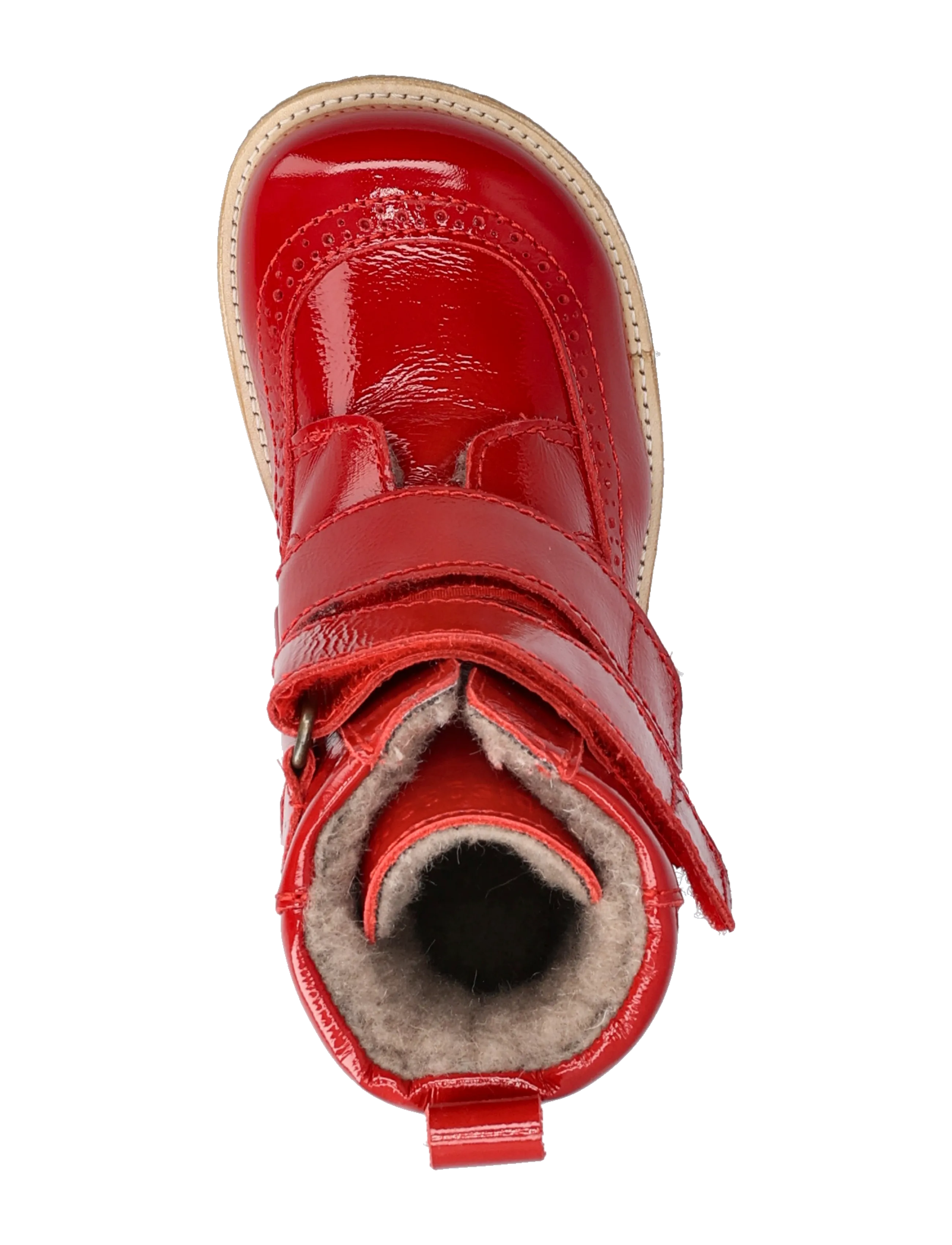 Bisgaard - bisgaard elba tex - fall shoes - red patent - 3