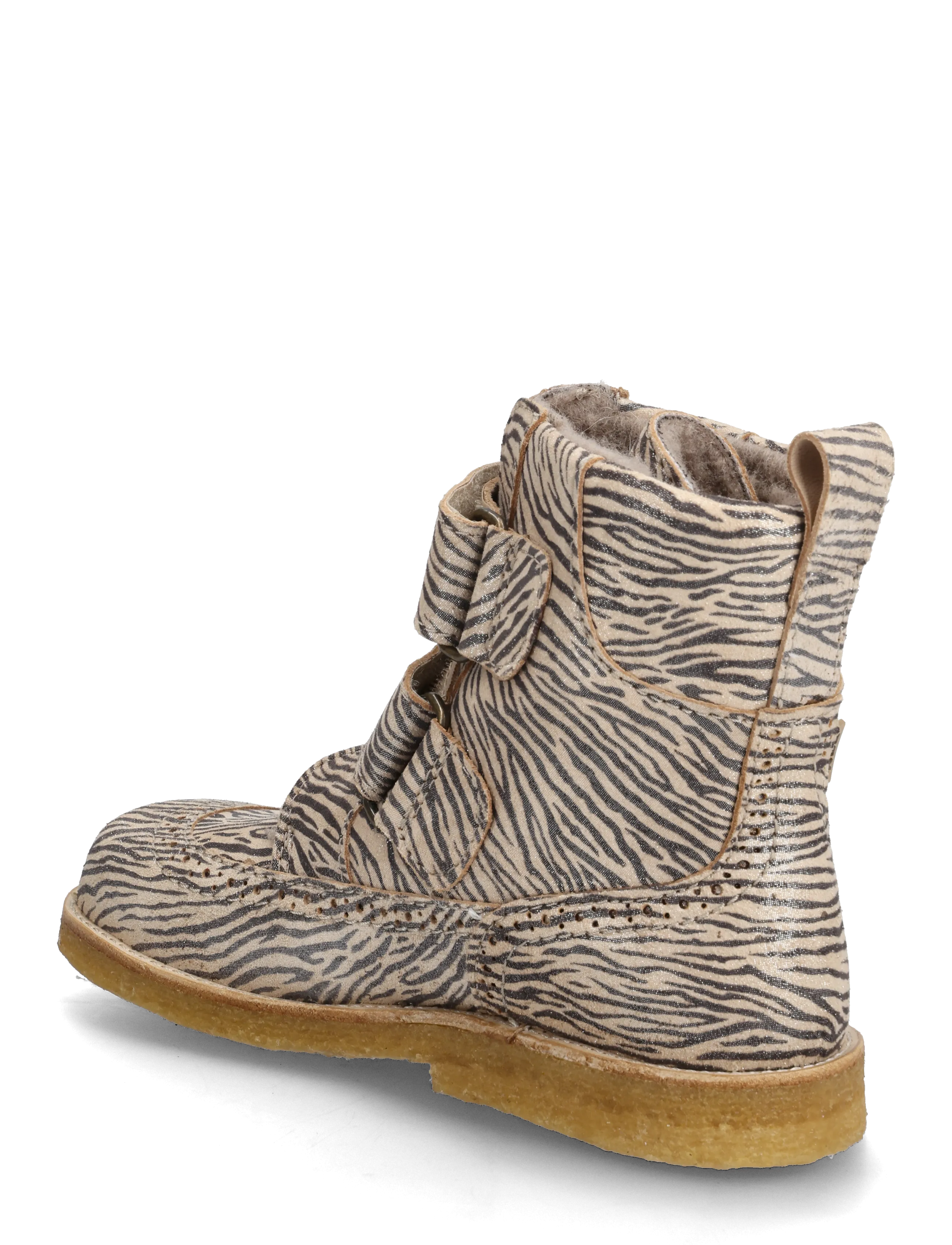 Bisgaard - bisgaard elba tex - vetrarstígvél - zebra glitter - 2