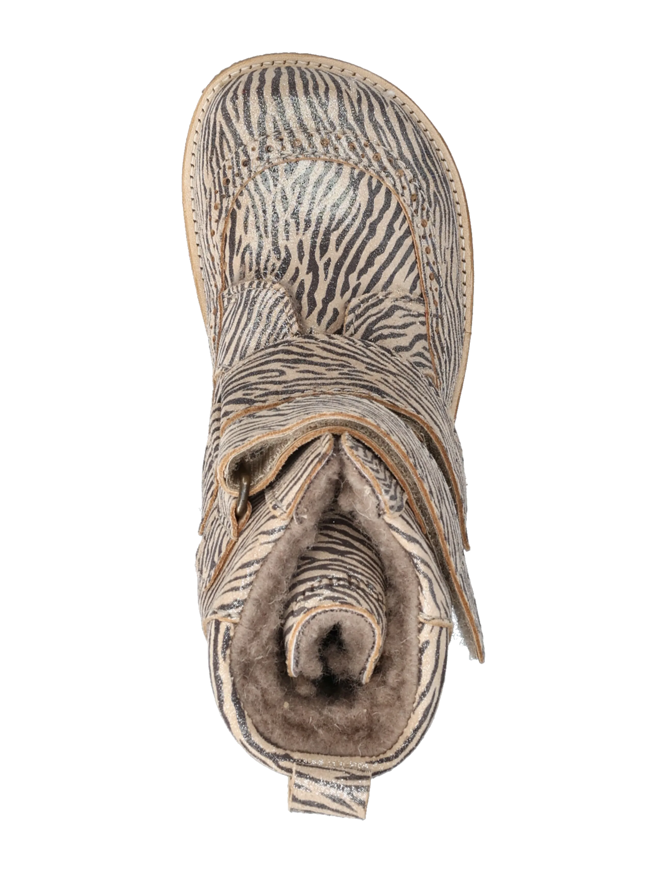 Bisgaard - bisgaard elba tex - vetrarstígvél - zebra glitter - 3