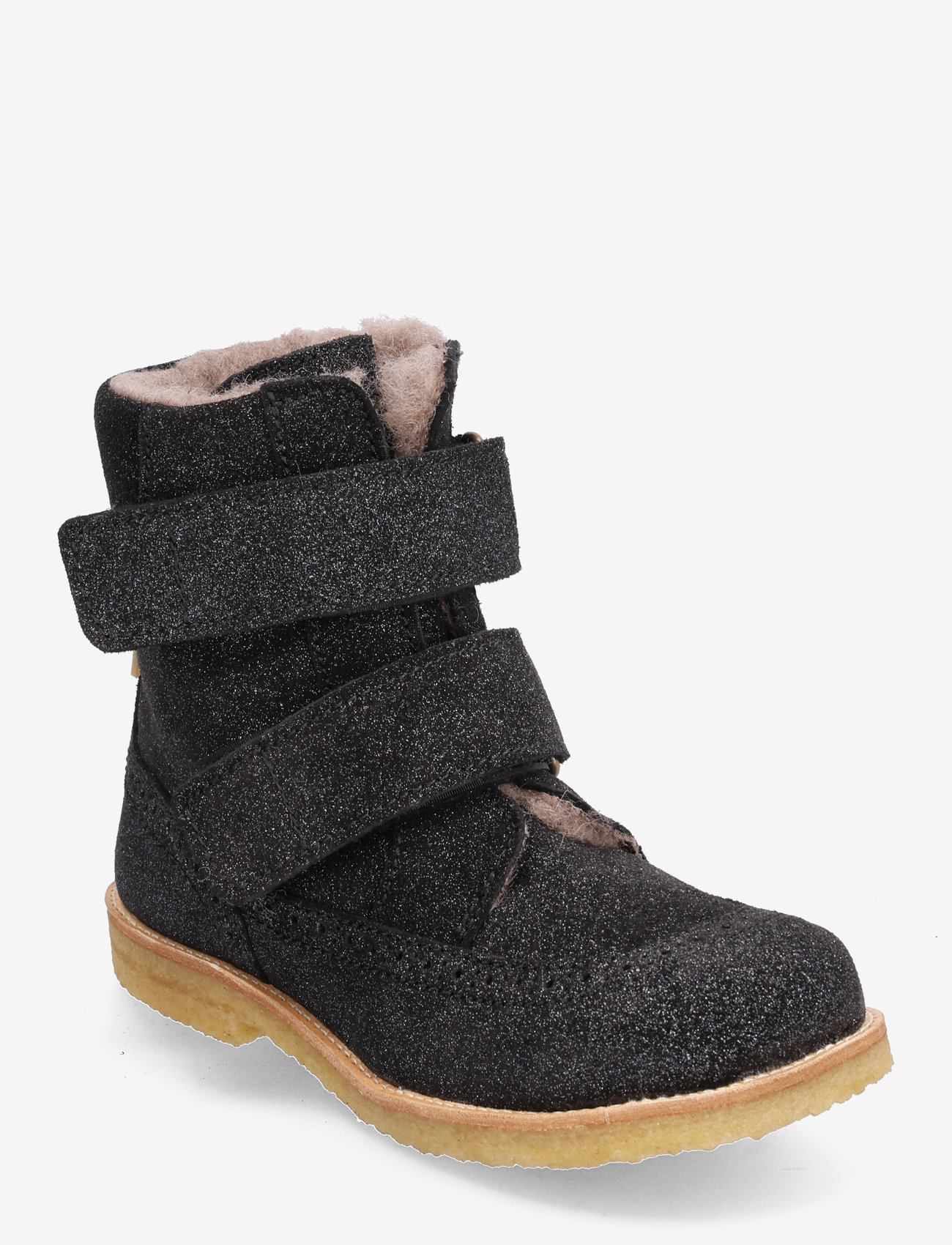 Bisgaard - bisgaard elba tex - herbstschuhe - black glitter - 0