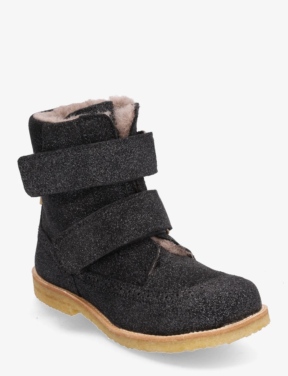 Bisgaard - bisgaard elba tex - vinterstøvler - black glitter - 0