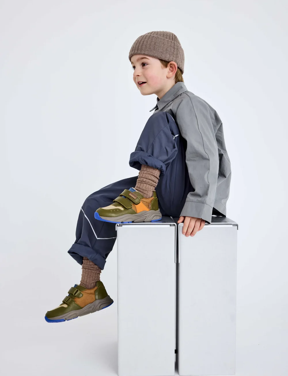 Bisgaard - bisgaard herle tex - låga sneakers - khaki - 0
