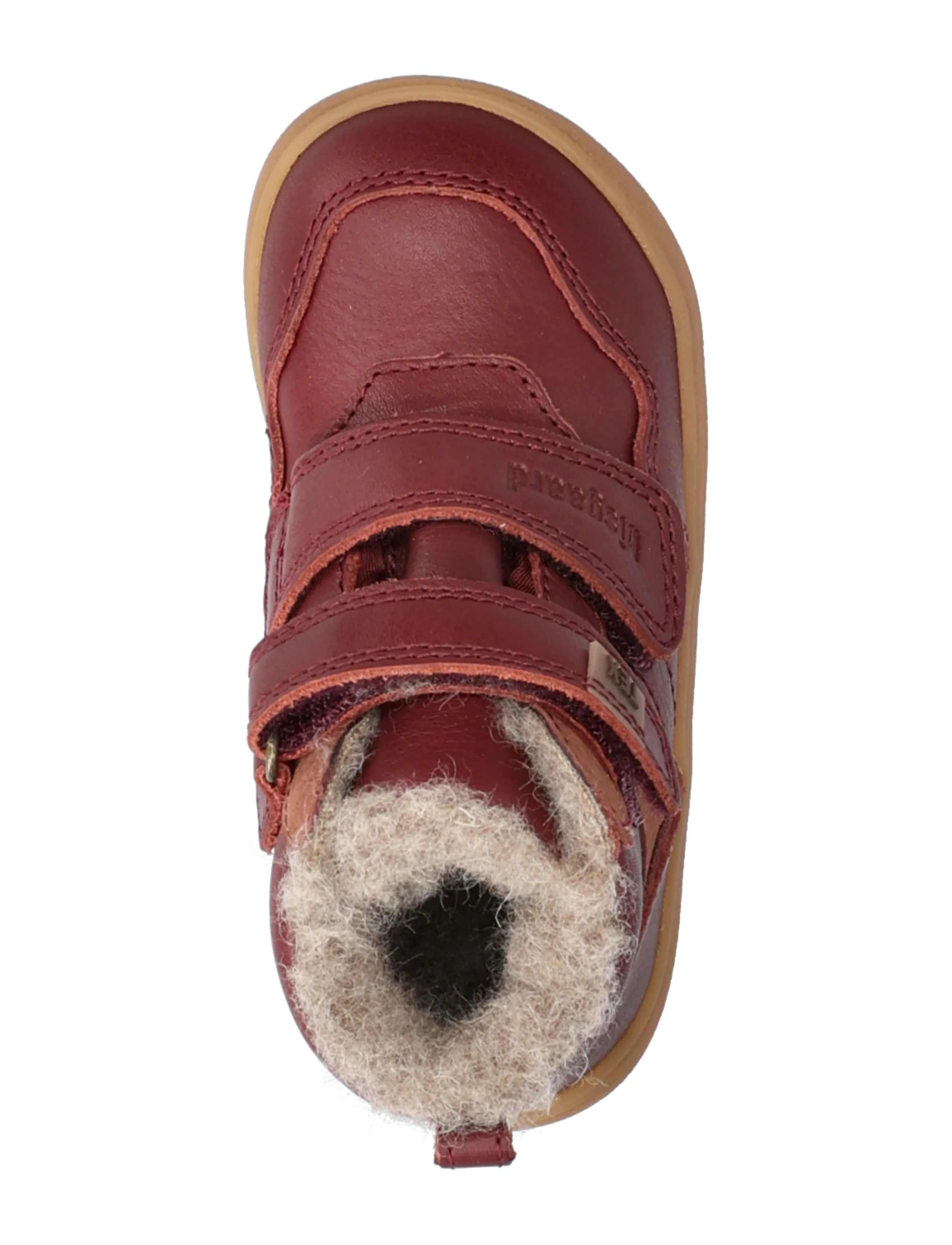 Bisgaard - bisgaard barefoot becky tex - efterårssko - bordeaux - 3