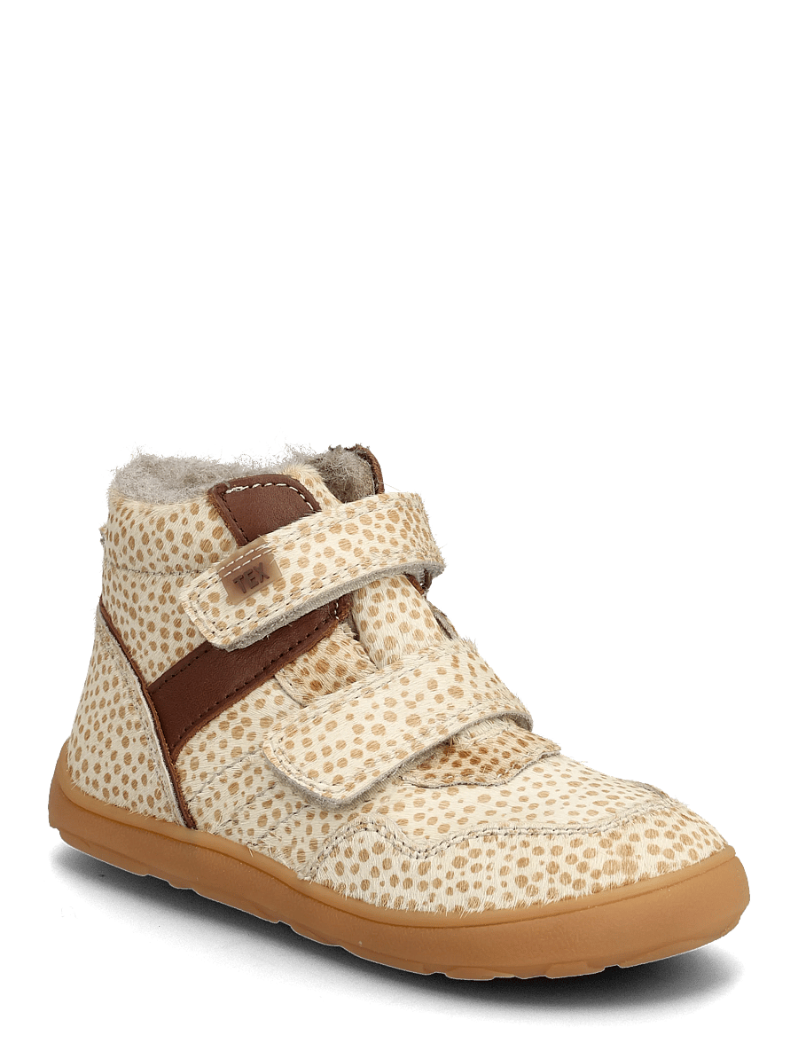Bisgaard - bisgaard barefoot becky tex - barfodssko - brown dots - 0