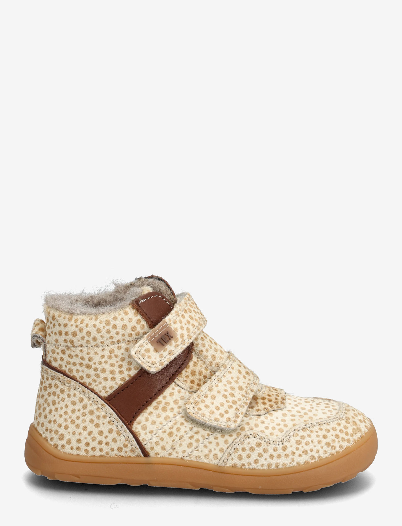 Bisgaard - bisgaard barefoot becky tex - efterårssko - brown dots - 1