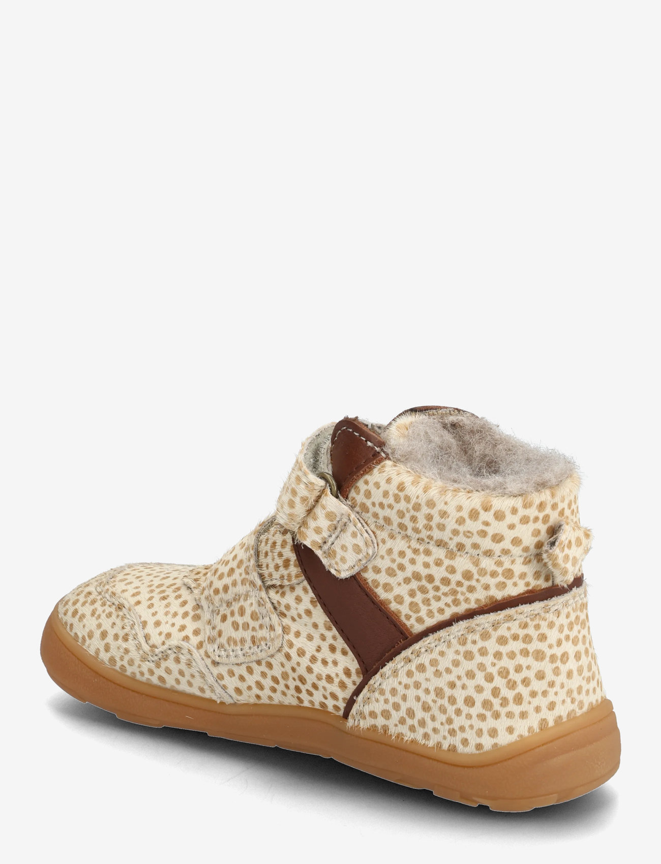 Bisgaard - bisgaard barefoot becky tex - efterårssko - brown dots - 2