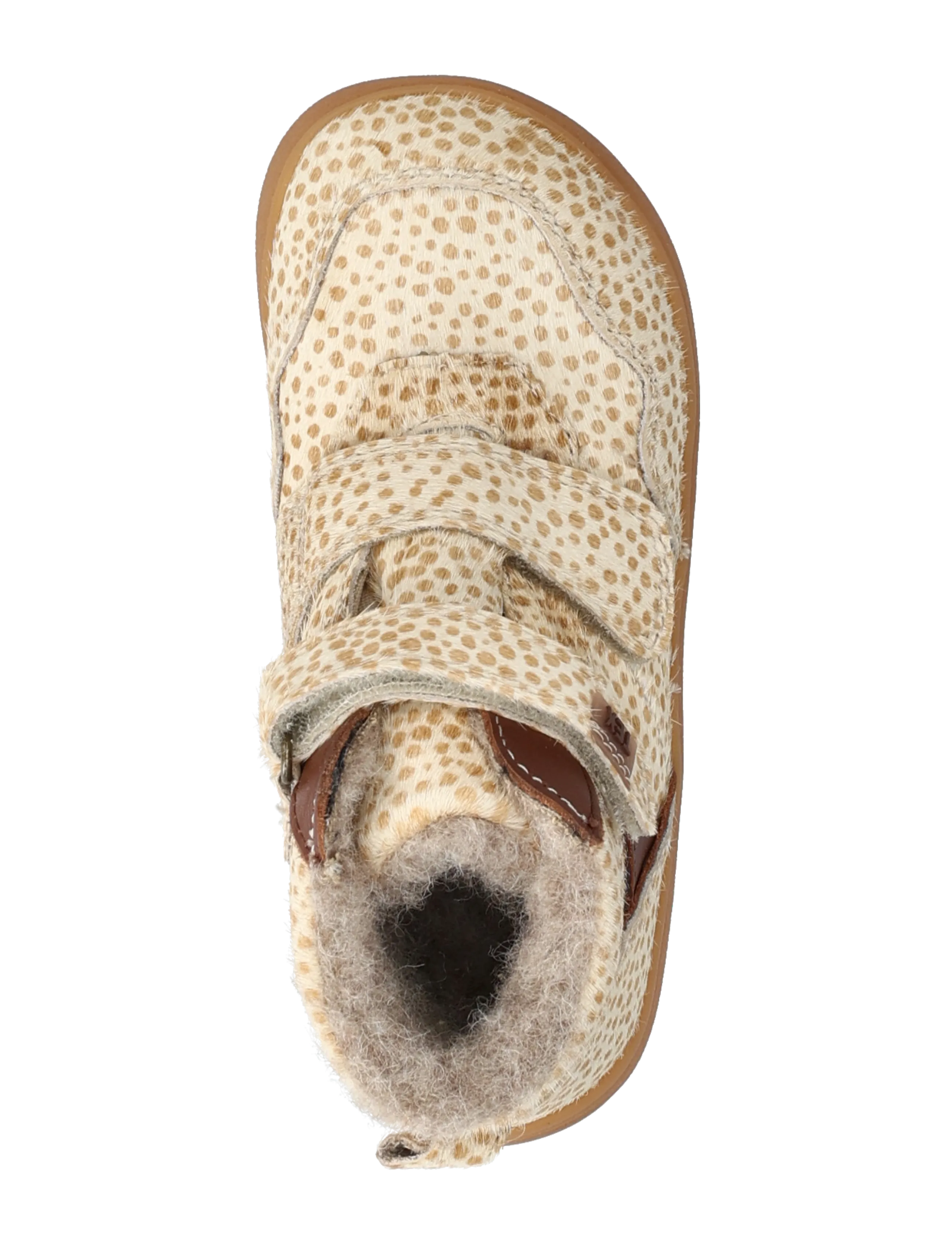 Bisgaard - bisgaard barefoot becky tex - sügisjalanõud - brown dots - 3