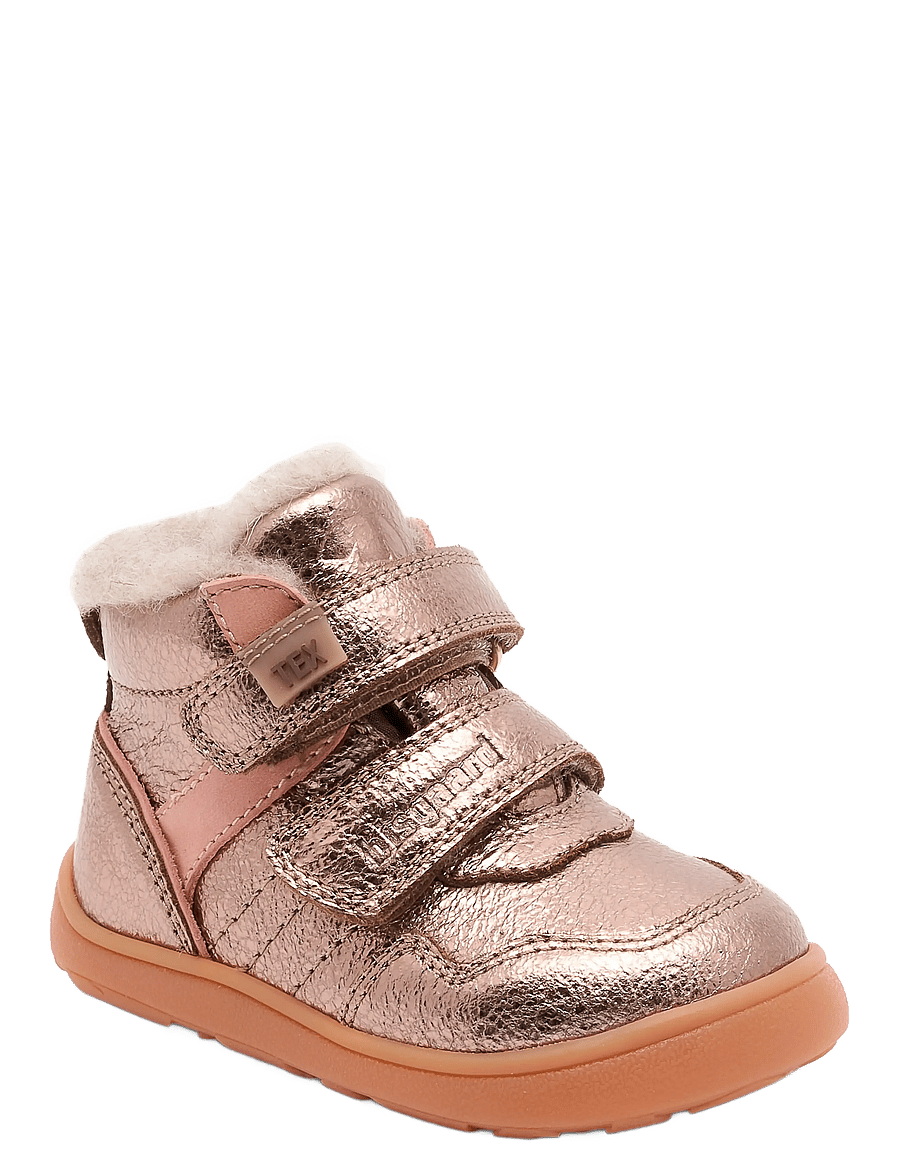 Bisgaard - bisgaard barefoot becky tex - vinterstövlar - rose gold - 0