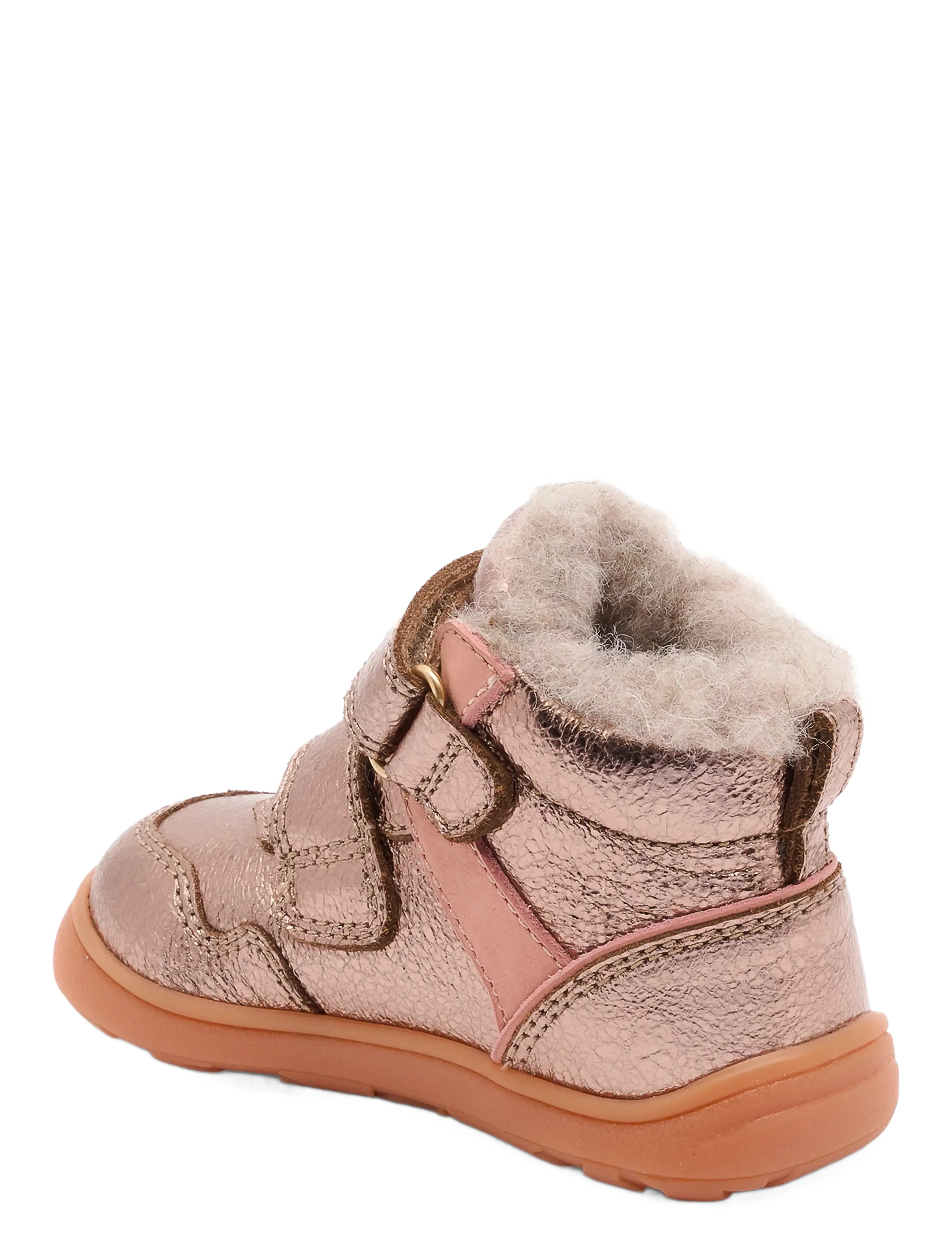 Bisgaard - bisgaard barefoot becky tex - vinterstövlar - rose gold - 1