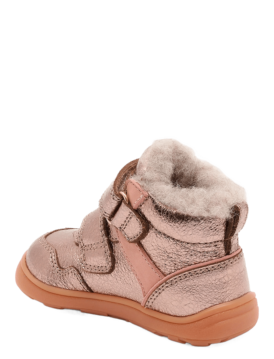 Bisgaard - bisgaard barefoot becky tex - vinterstövlar - rose gold - 1