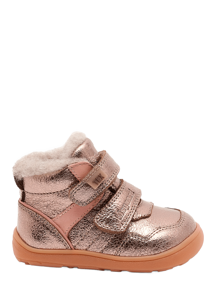 Bisgaard - bisgaard barefoot becky tex - vinterstövlar - rose gold - 4